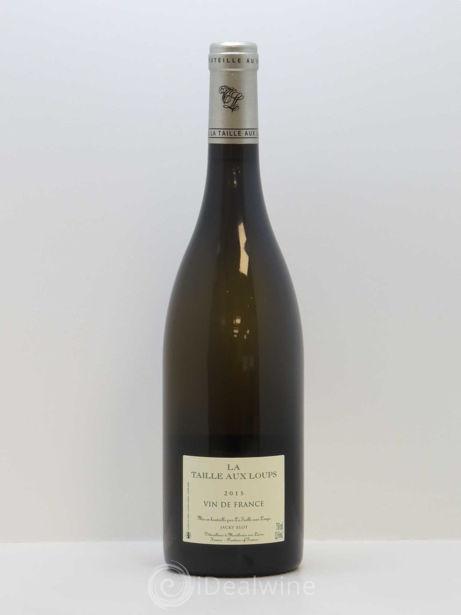 Vin de France Bretonnière La Taille aux Loups - Jacky Blot 2015 - Lot de 1 bouteille - 1
