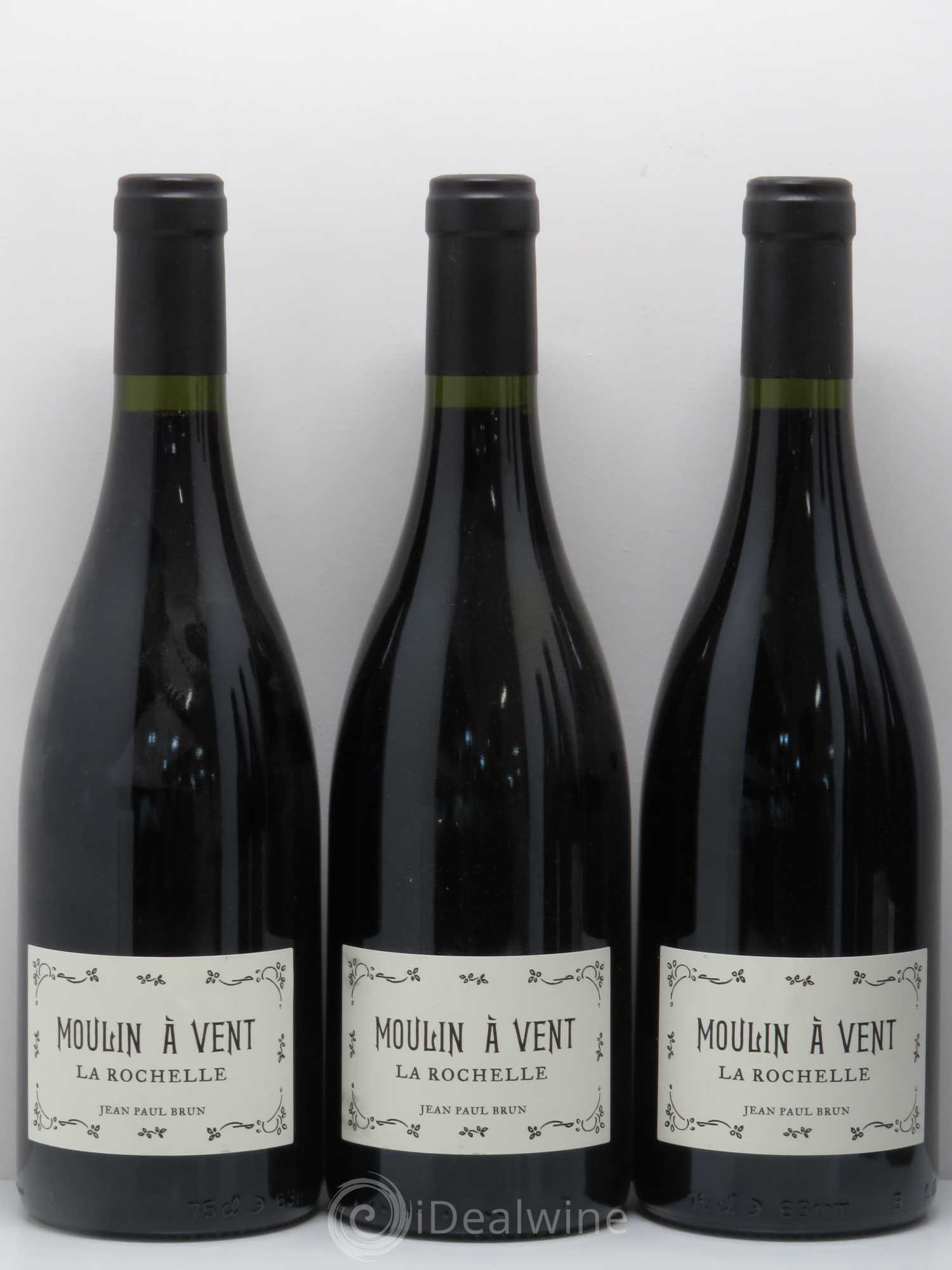 Moulin-à-Vent La Rochelle Terres dorées - J-P. Brun (Domaine des) 2015 - Lot de 6 bouteilles - 1