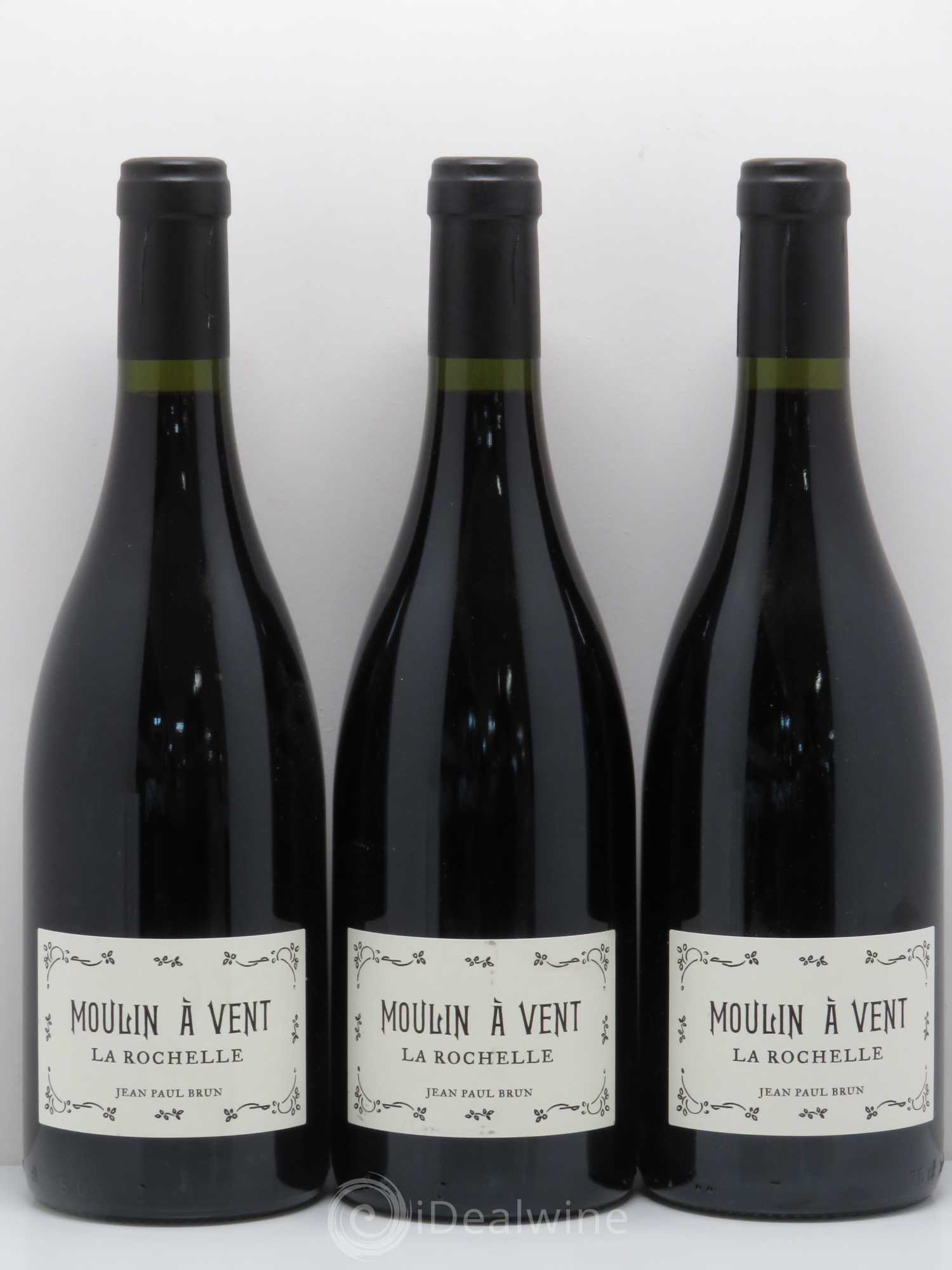 Moulin-à-Vent La Rochelle Terres dorées - J-P. Brun (Domaine des) 2015 - Lot de 6 bouteilles - 3