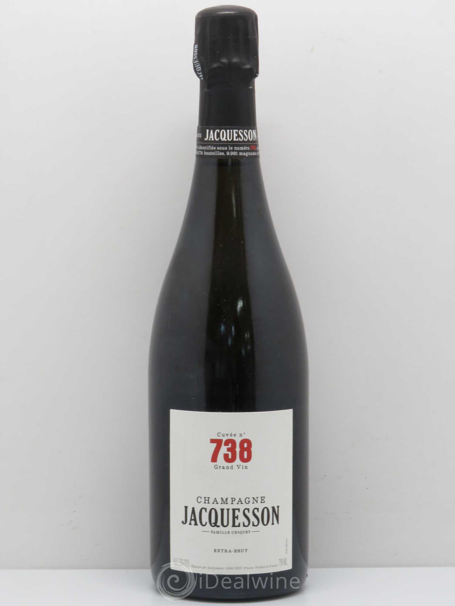 Cuvée 738 Extra-Brut Jacquesson - Lot de 1 bouteille - 0