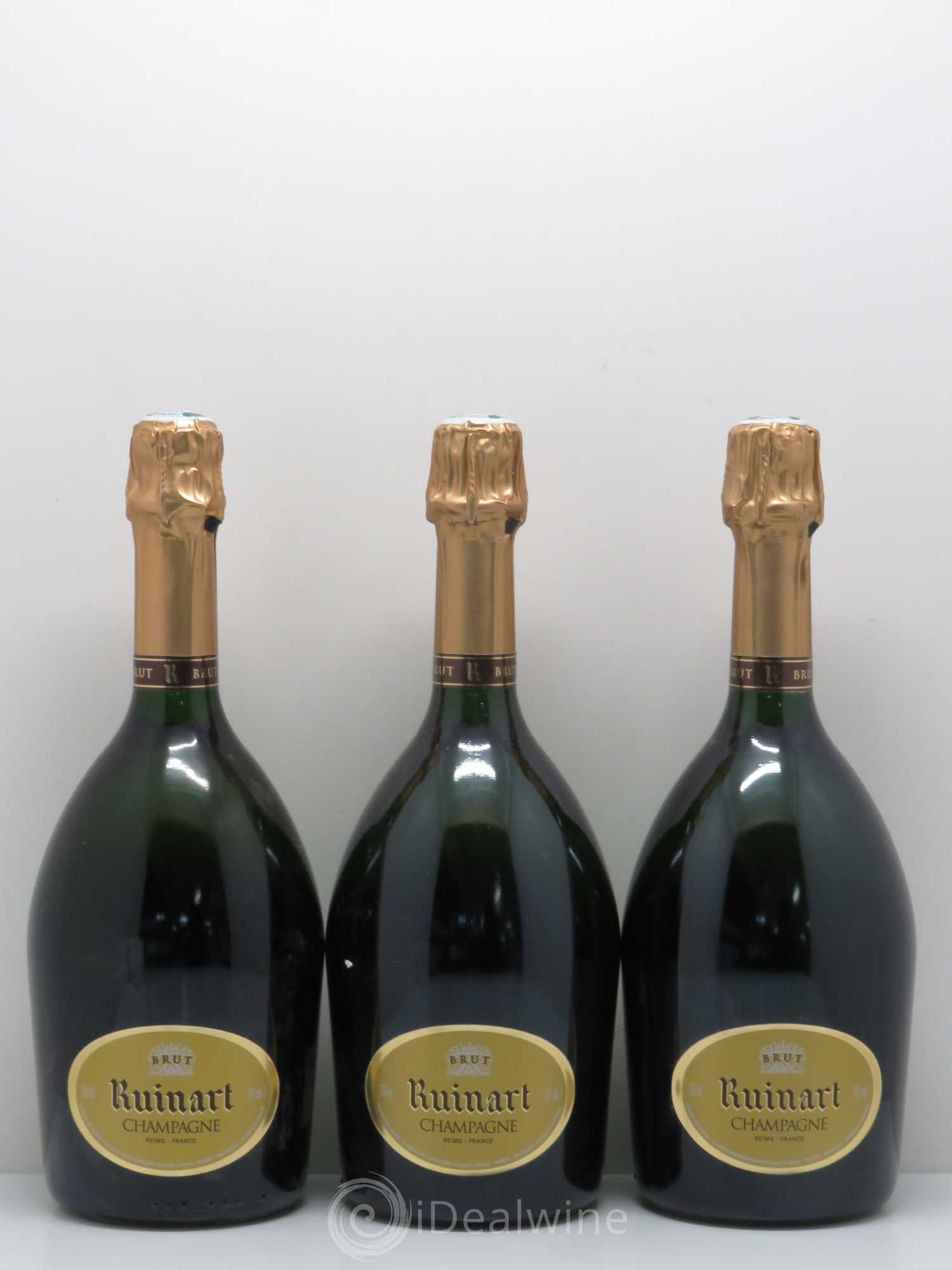 Champagne R de Ruinart - Lot de 3 bouteilles - 0