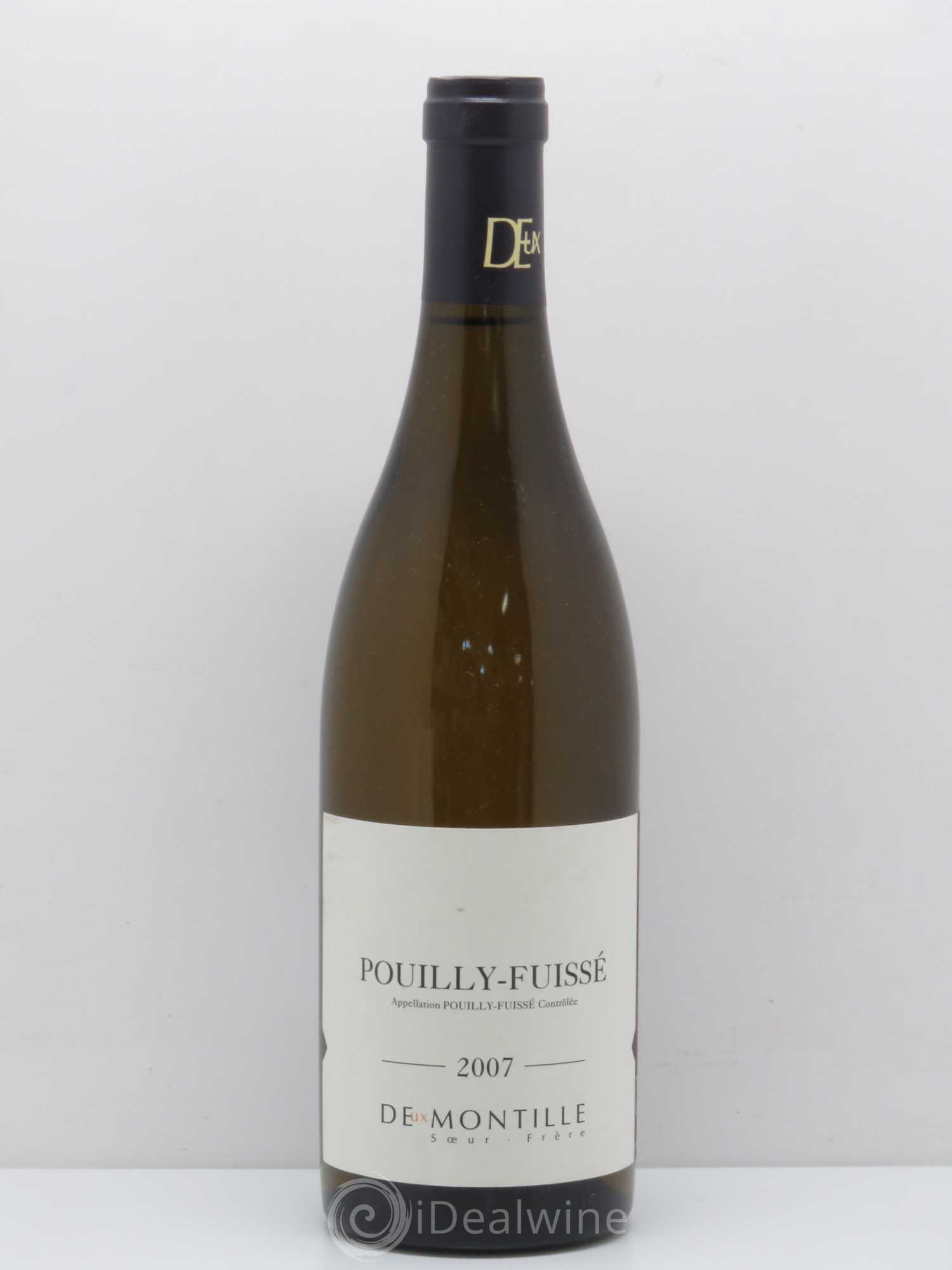 Pouilly-Fuissé Deux Montille (Maison) 2007 - Lot de 1 bouteille - 0