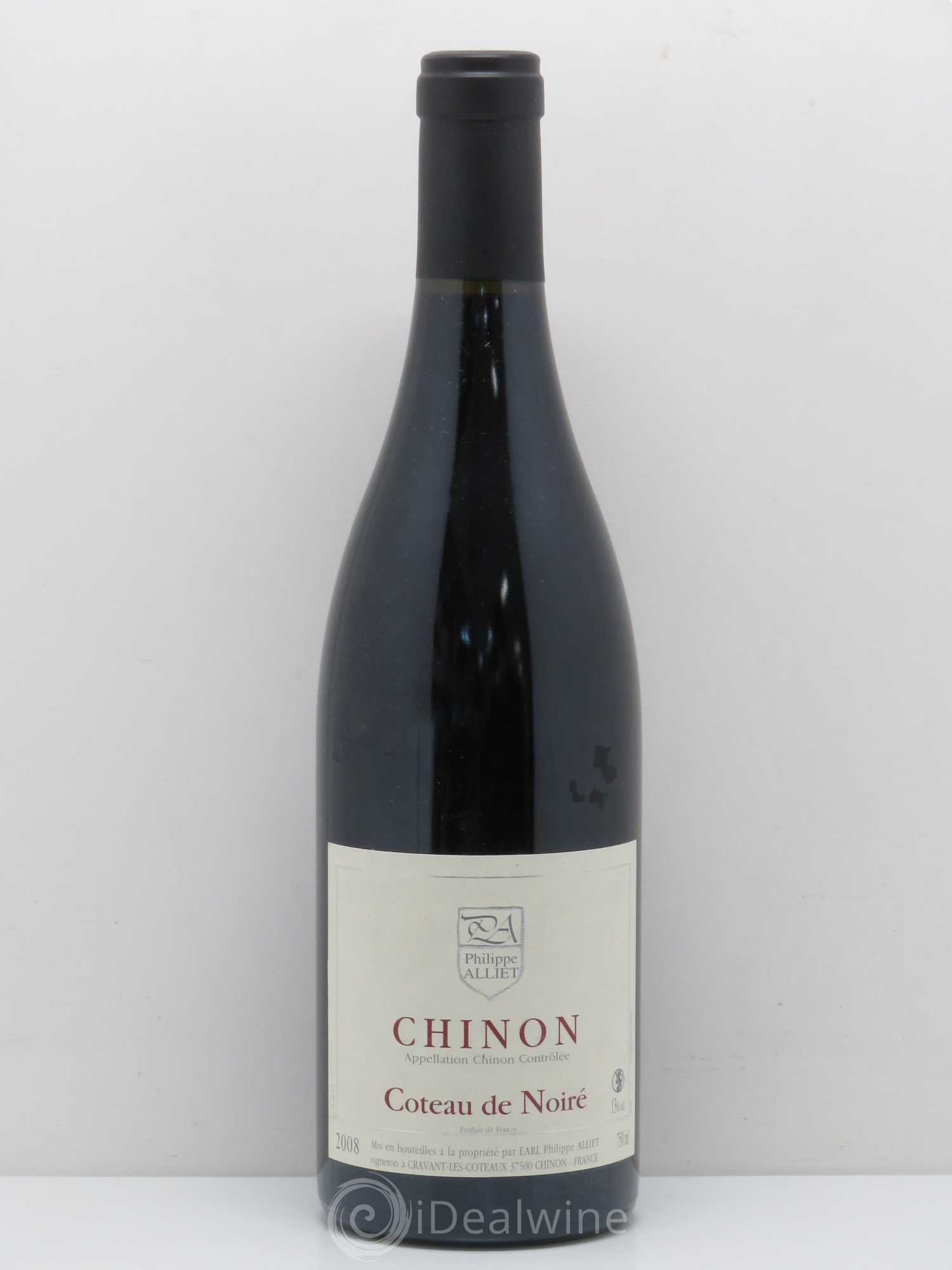 Chinon Coteau de Noiré Philippe Alliet 2008 - Lot de 1 bouteille - 0
