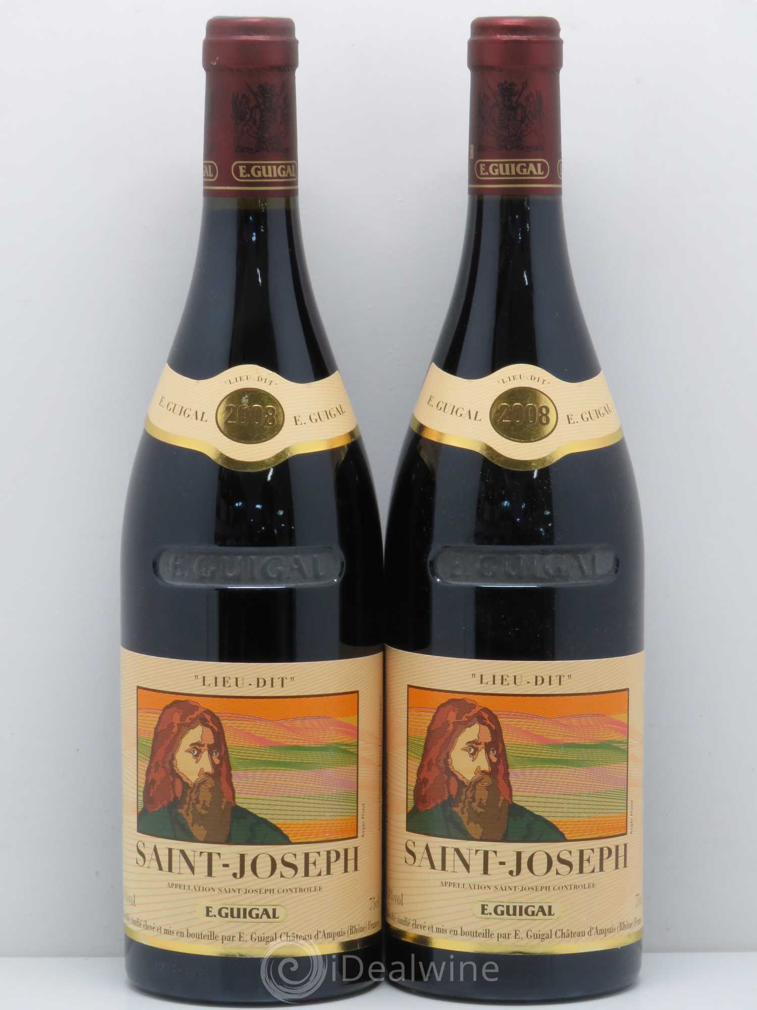 Saint-Joseph Lieu-dit Saint-Joseph Guigal 2008 - Lot de 5 bouteilles - 2