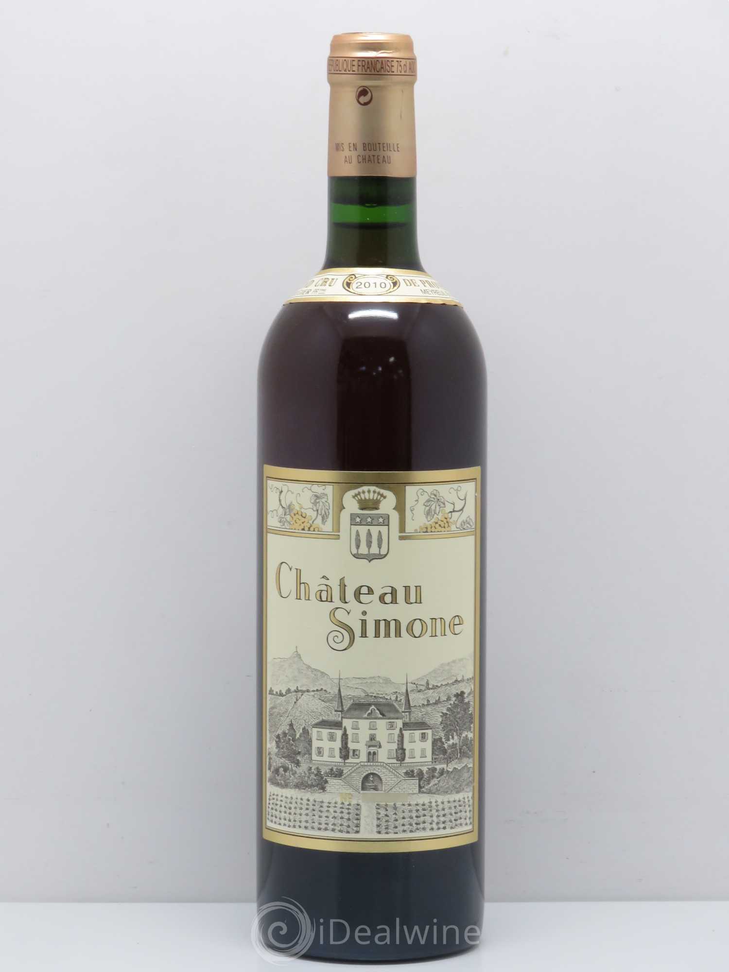 Palette Château Simone Famille Rougier 2010 - Posten von 1 Flasche - 0