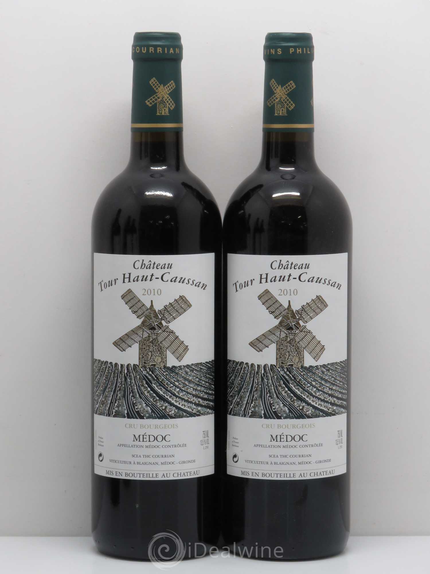 Château Tour Haut-Caussan Cru Bourgeois 2010 - Lot de 5 bouteilles - 2