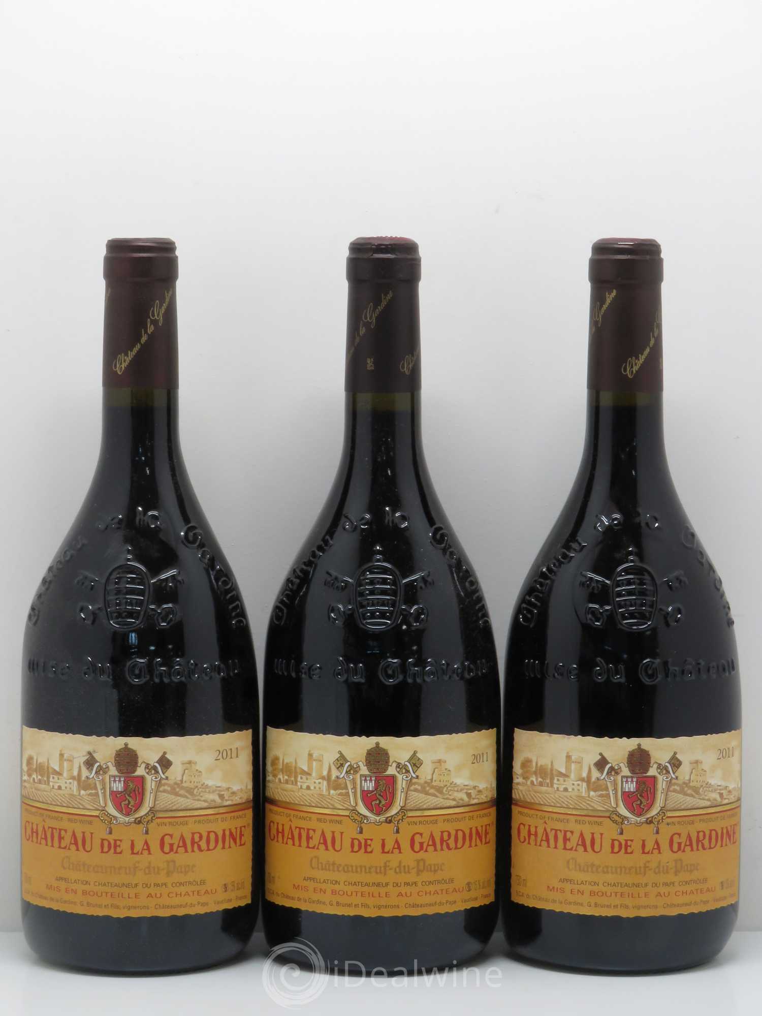 Châteauneuf-du-Pape Château de La Gardine Famille Brunel 2011 - Lot de 6 bouteilles - 2