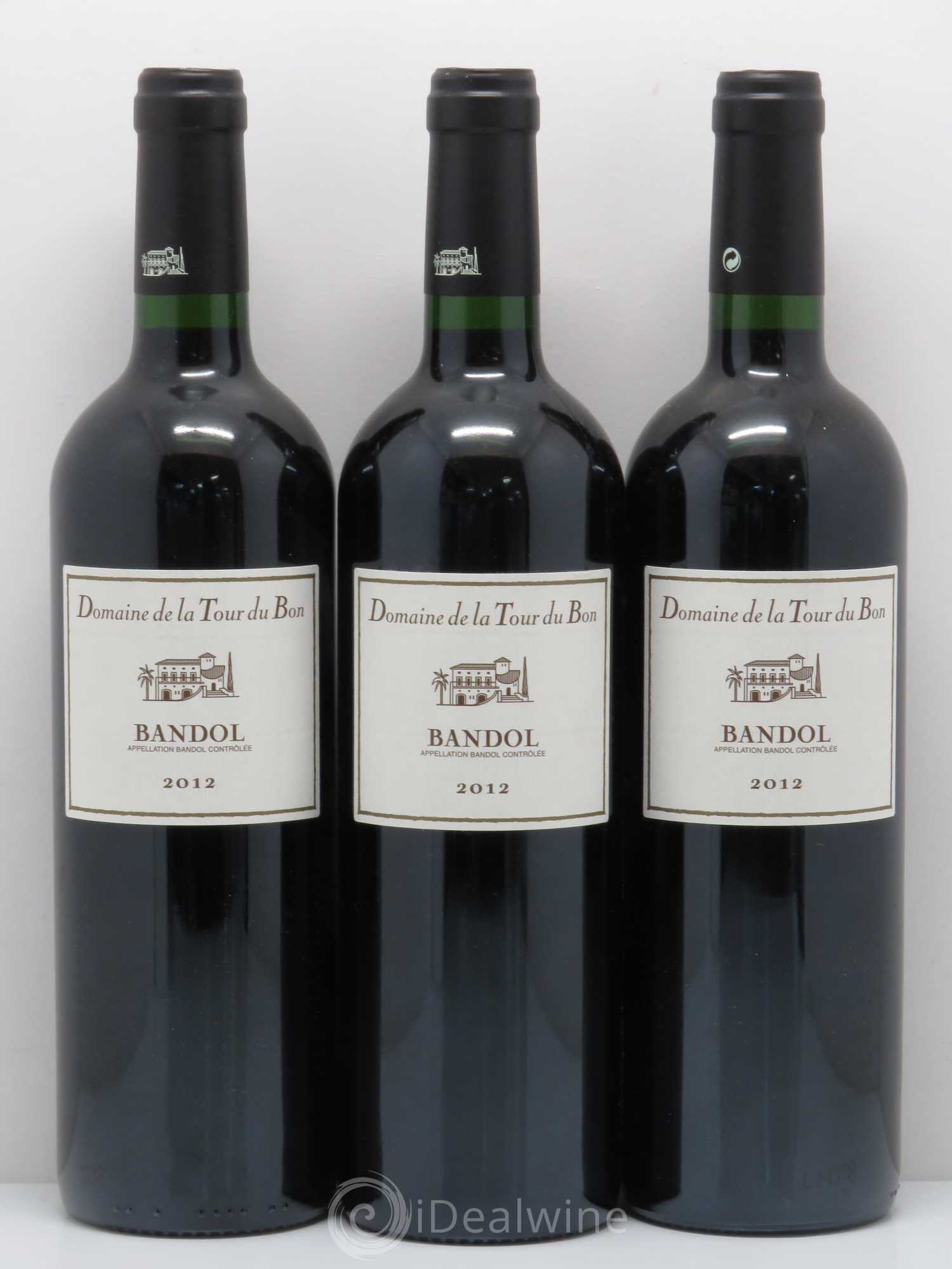 Bandol La Tour du Bon Agnès Henry 2012 - Lot de 3 bouteilles - 0