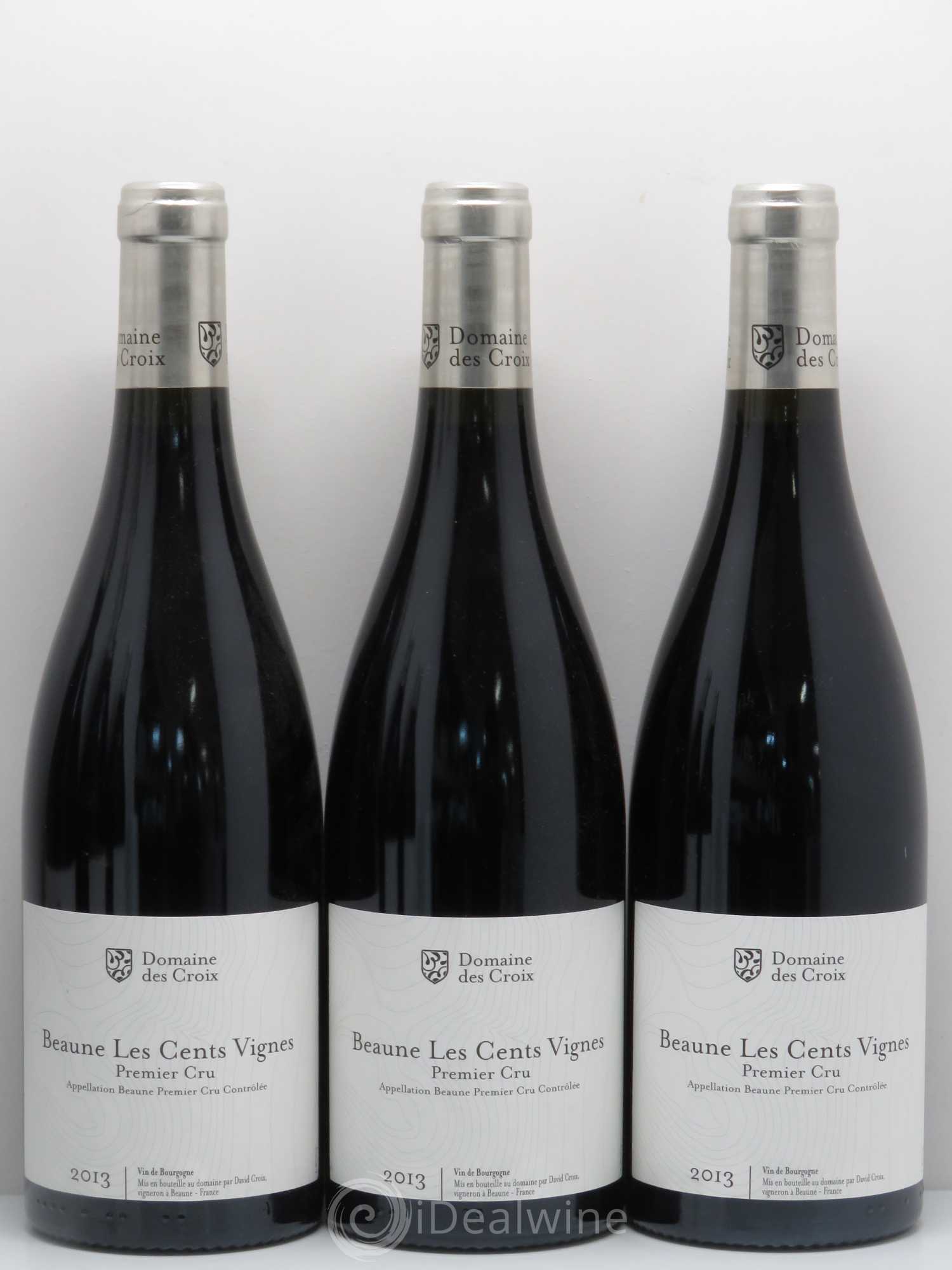 Beaune 1er Cru Les Cents vignes Croix (Domaine des) 2013 - Lot de 6 bouteilles - 1