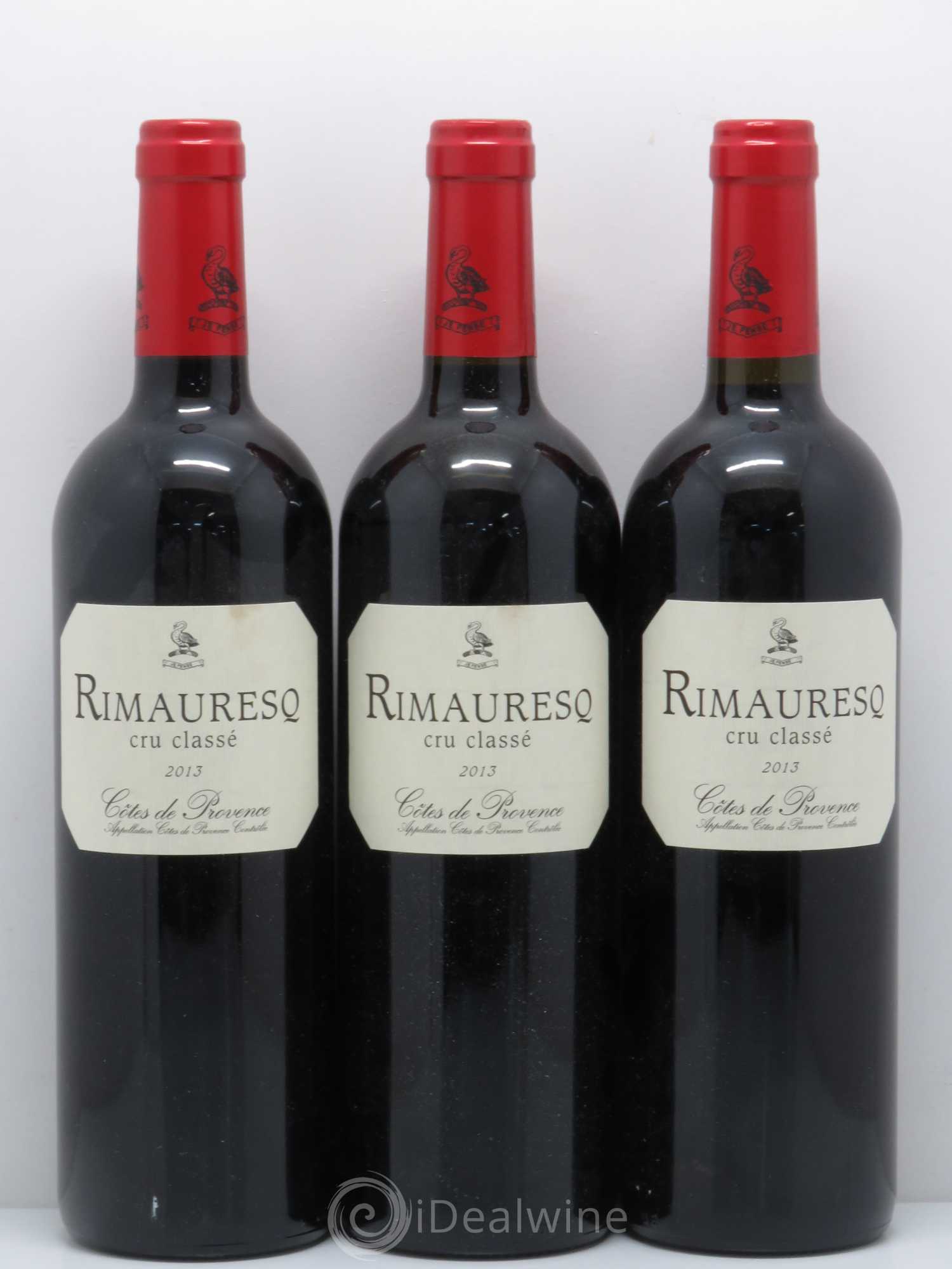 Côtes de Provence Rimauresq Cru Classé Classique de Rimauresq 2013 - Posten von 3 Flaschen - 0