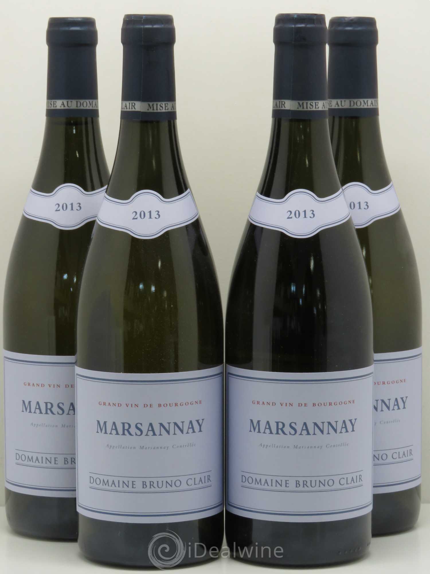 Marsannay Bruno Clair (Domaine) 2013 - Lot de 4 bouteilles - 0
