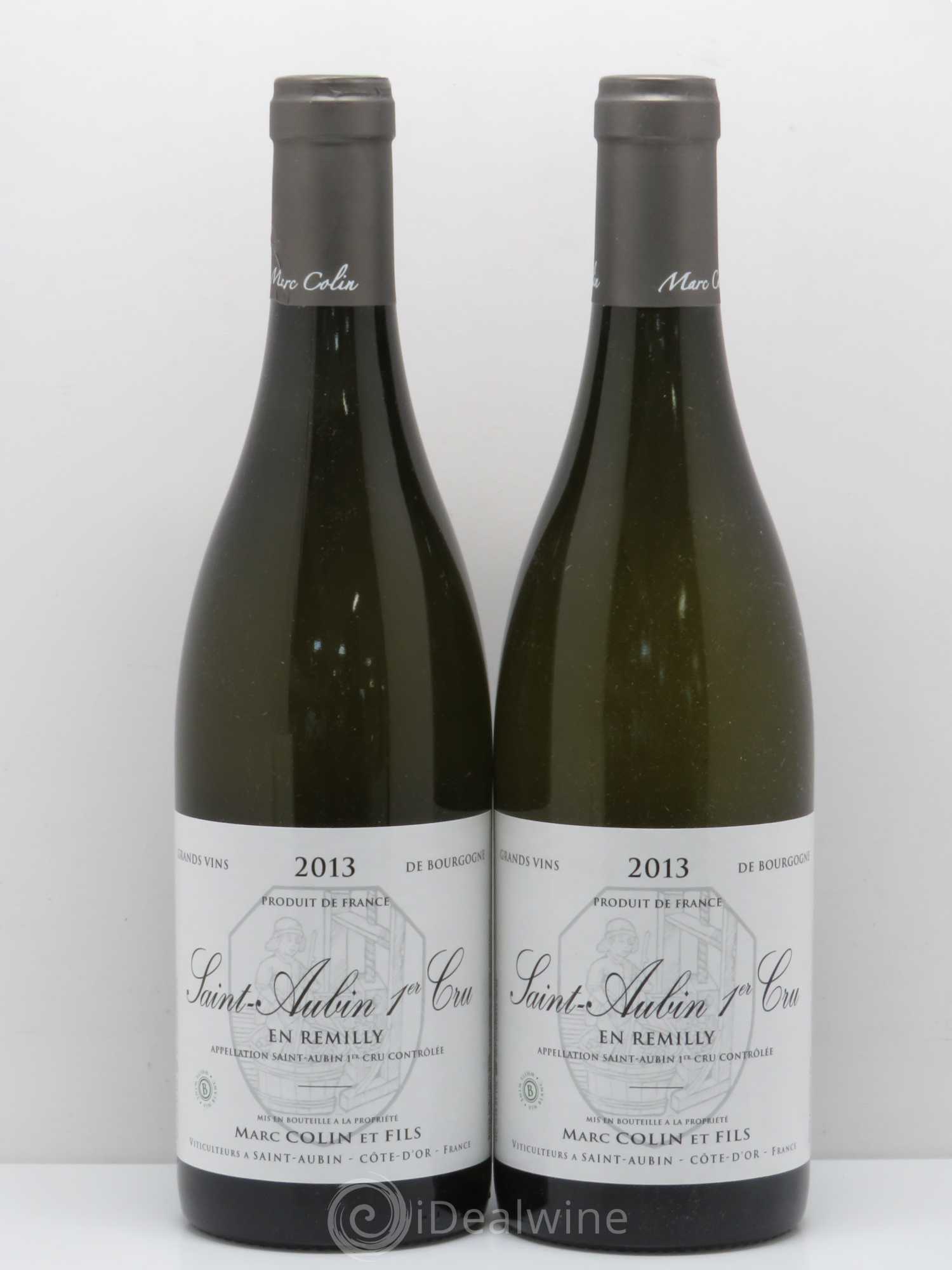 Saint-Aubin 1er Cru En Rémilly Marc Colin & Fils 2013 - Lot de 5 bouteilles - 2