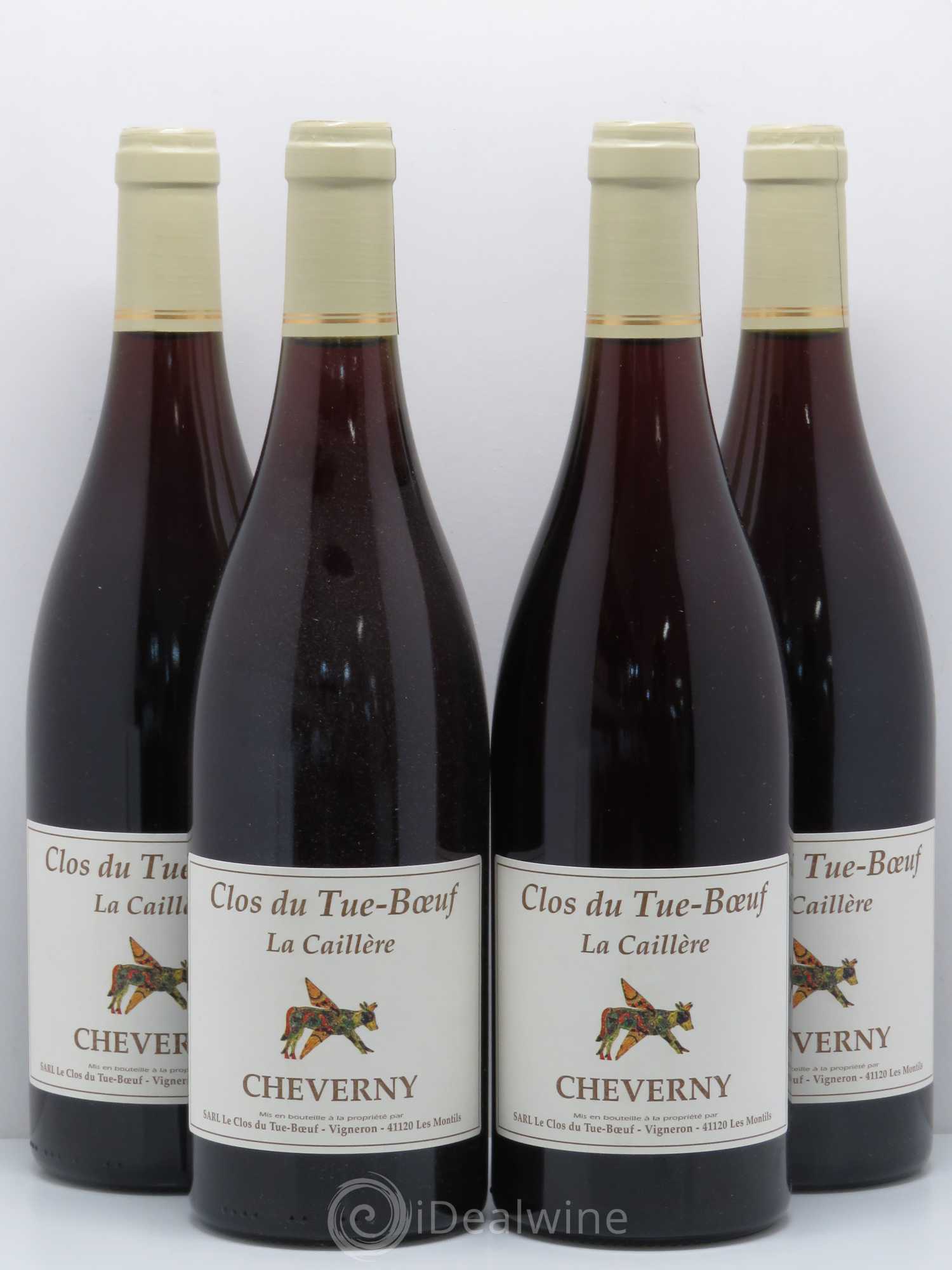 Cheverny La Caillère Clos du Tue-Boeuf 2014 - Lot de 4 bouteilles - 0