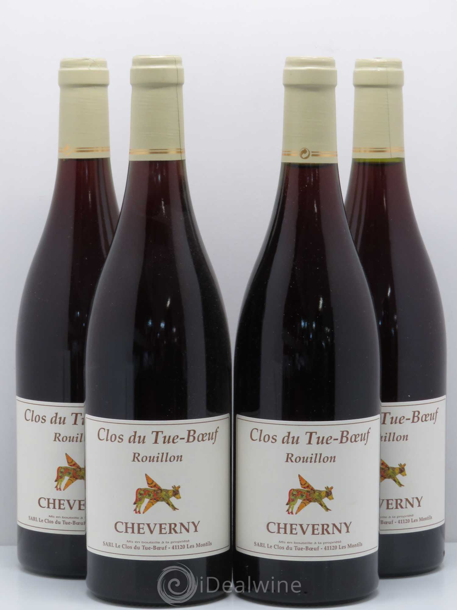 Cheverny Rouillon Clos du Tue-Boeuf 2014 - Posten von 4 Flaschen - 0
