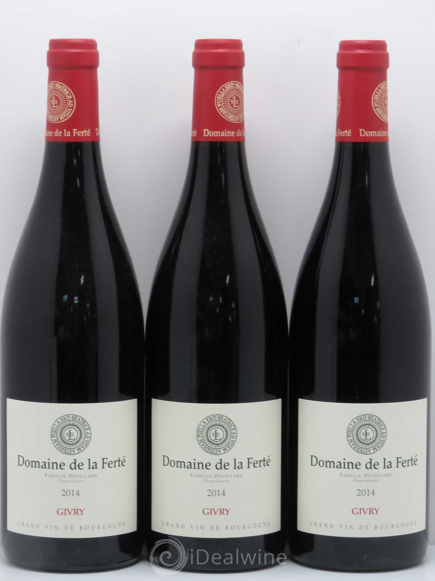 Givry Domaine de la Ferté 2014 - Lot de 3 bouteilles - 0