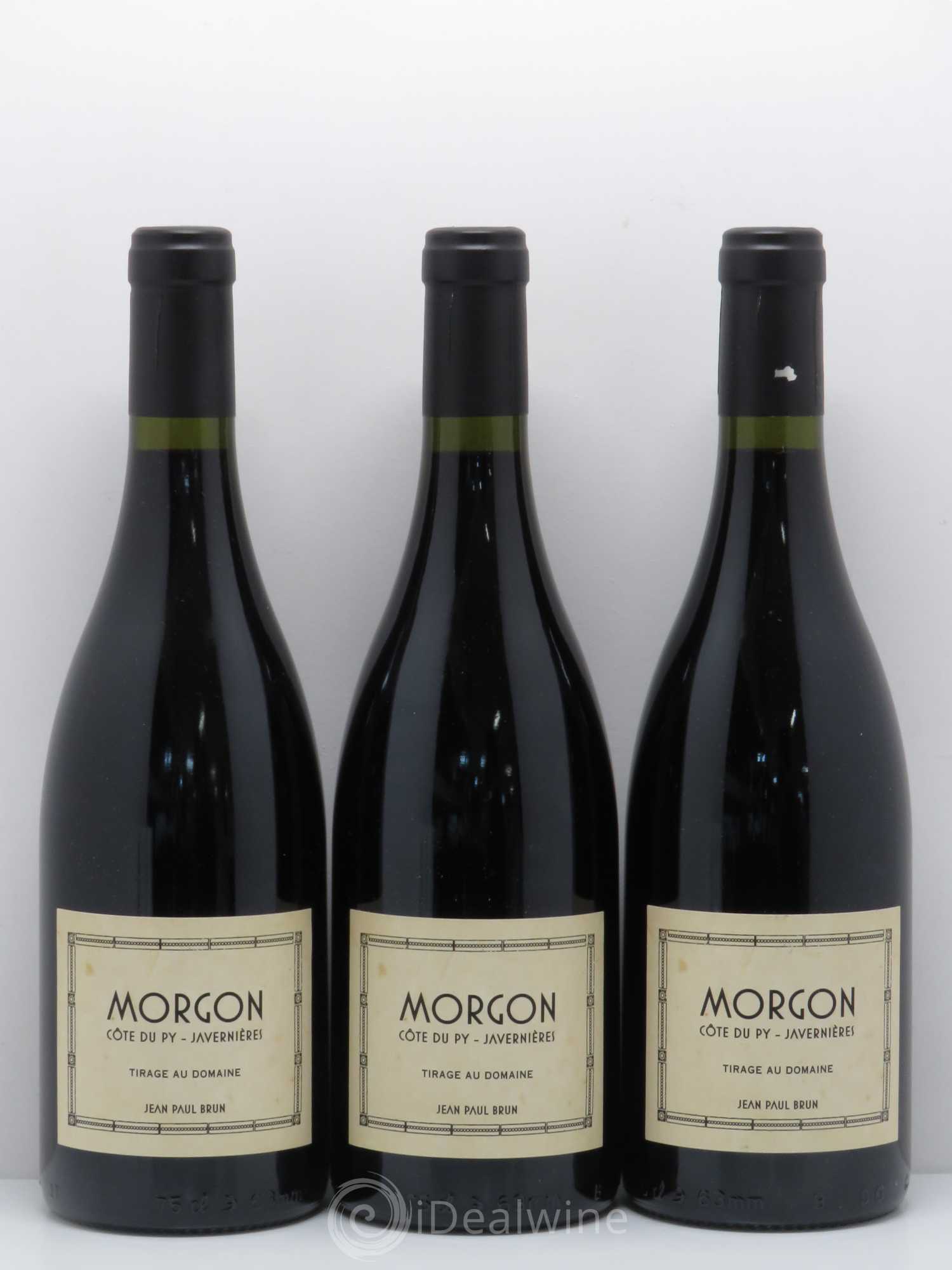 Morgon Côte du Py Javernières Terres dorées - J-P. Brun (Domaine des) 2015 - Lotto di 6 bottiglie - 3