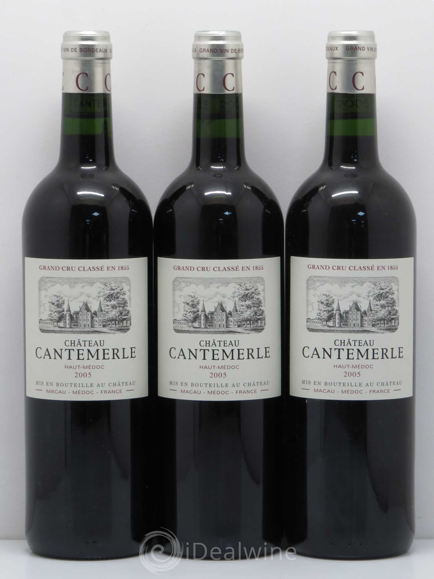 Château Cantemerle 5ème Grand Cru Classé 2005 - Lot de 6 bouteilles - 2