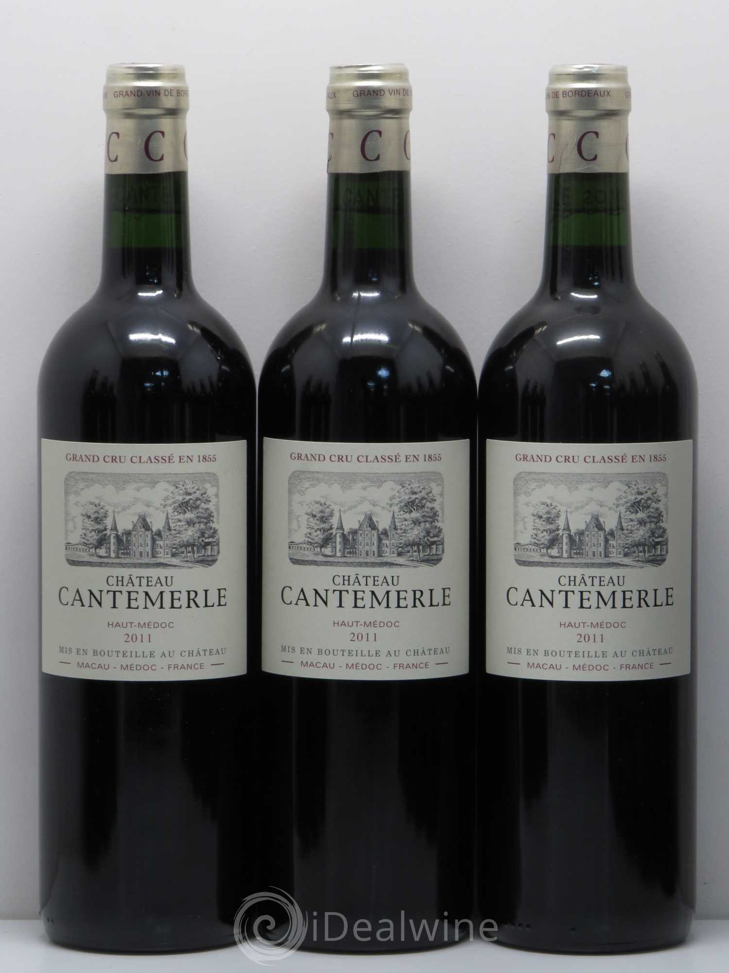 Château Cantemerle 5ème Grand Cru Classé 2011 - Lot de 12 bouteilles - 1