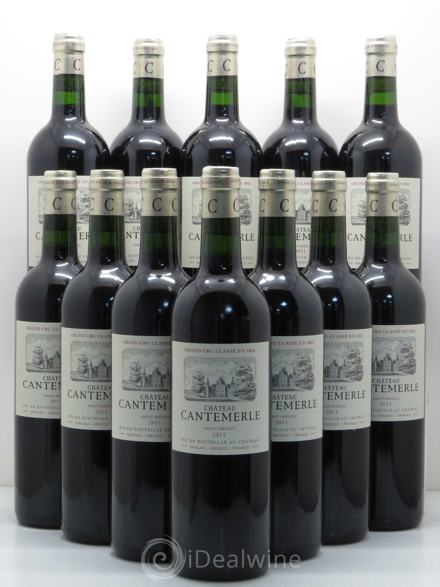 Château Cantemerle 5ème Grand Cru Classé 2011 - Lot de 12 bouteilles - 0