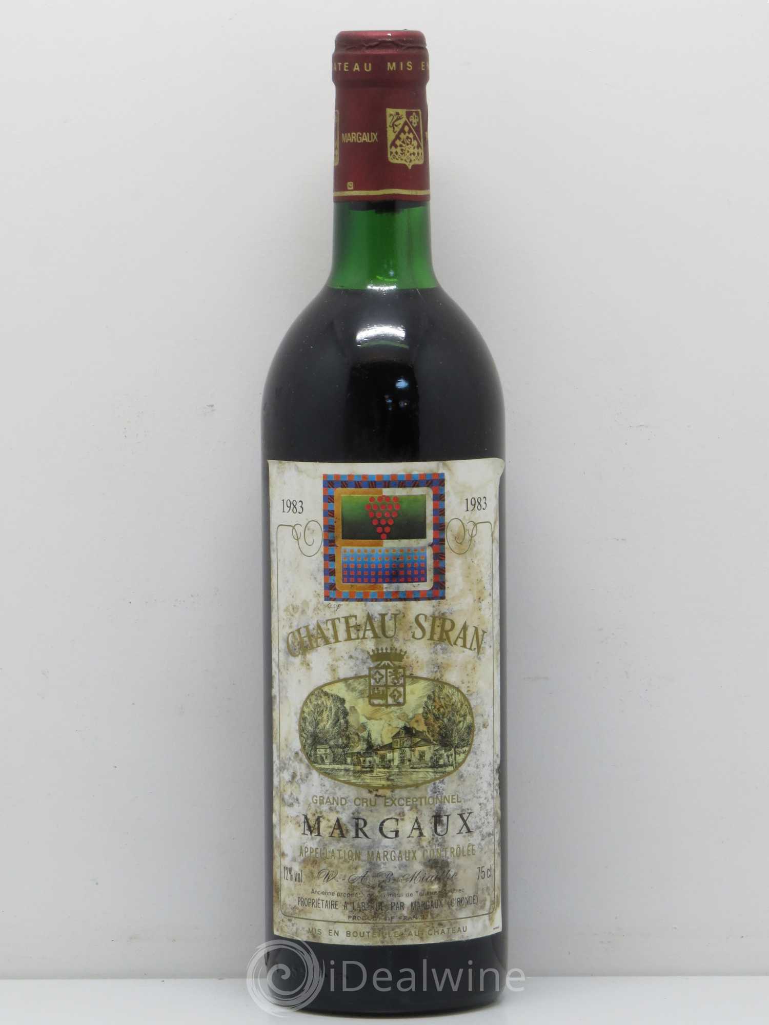 Château Siran 1983 - Lot de 1 bouteille - 0