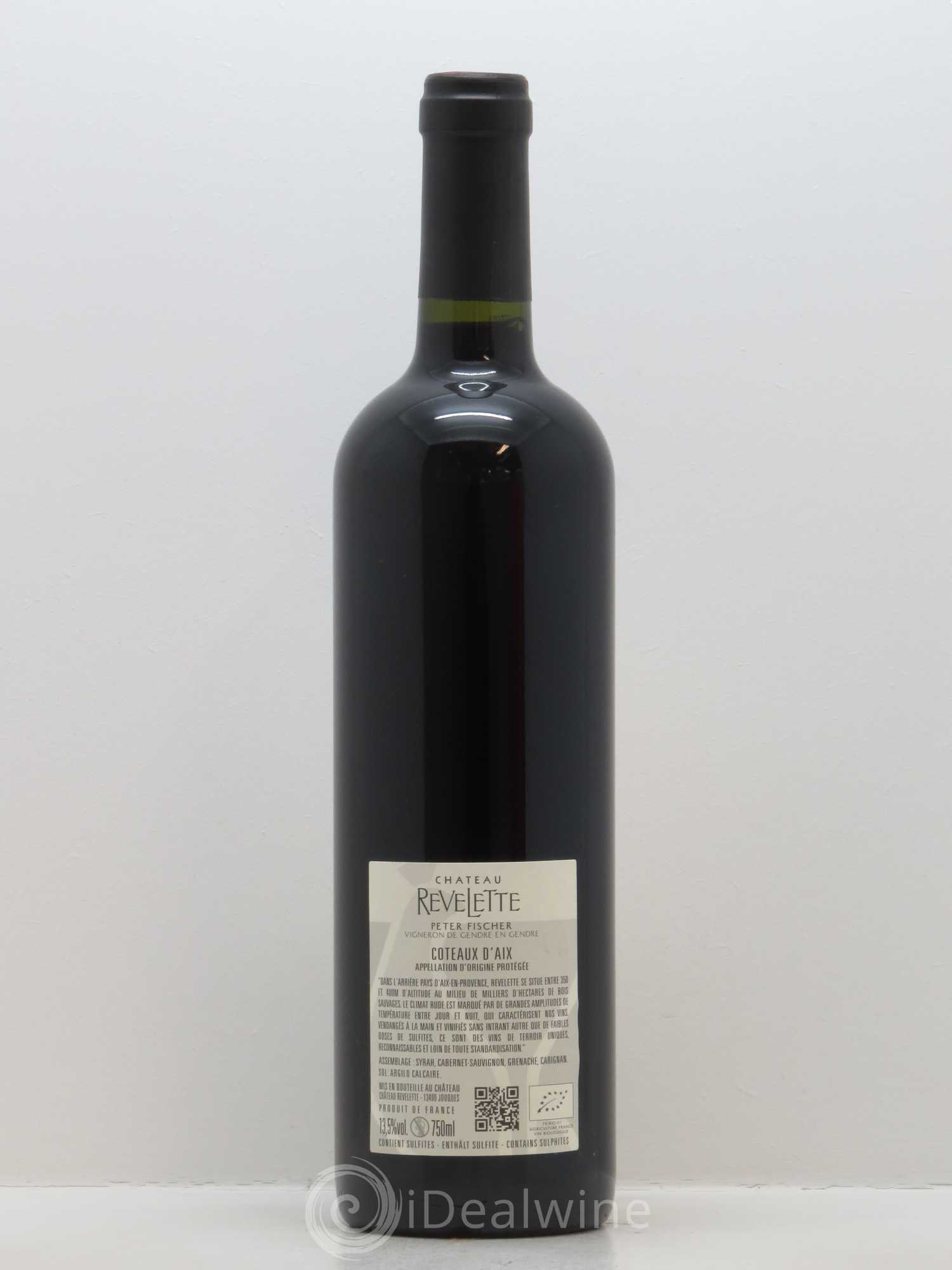 Coteaux d'Aix-en-Provence Château Revelette Sandra & Peter Fischer 2016 - Lot de 1 bouteille - 1