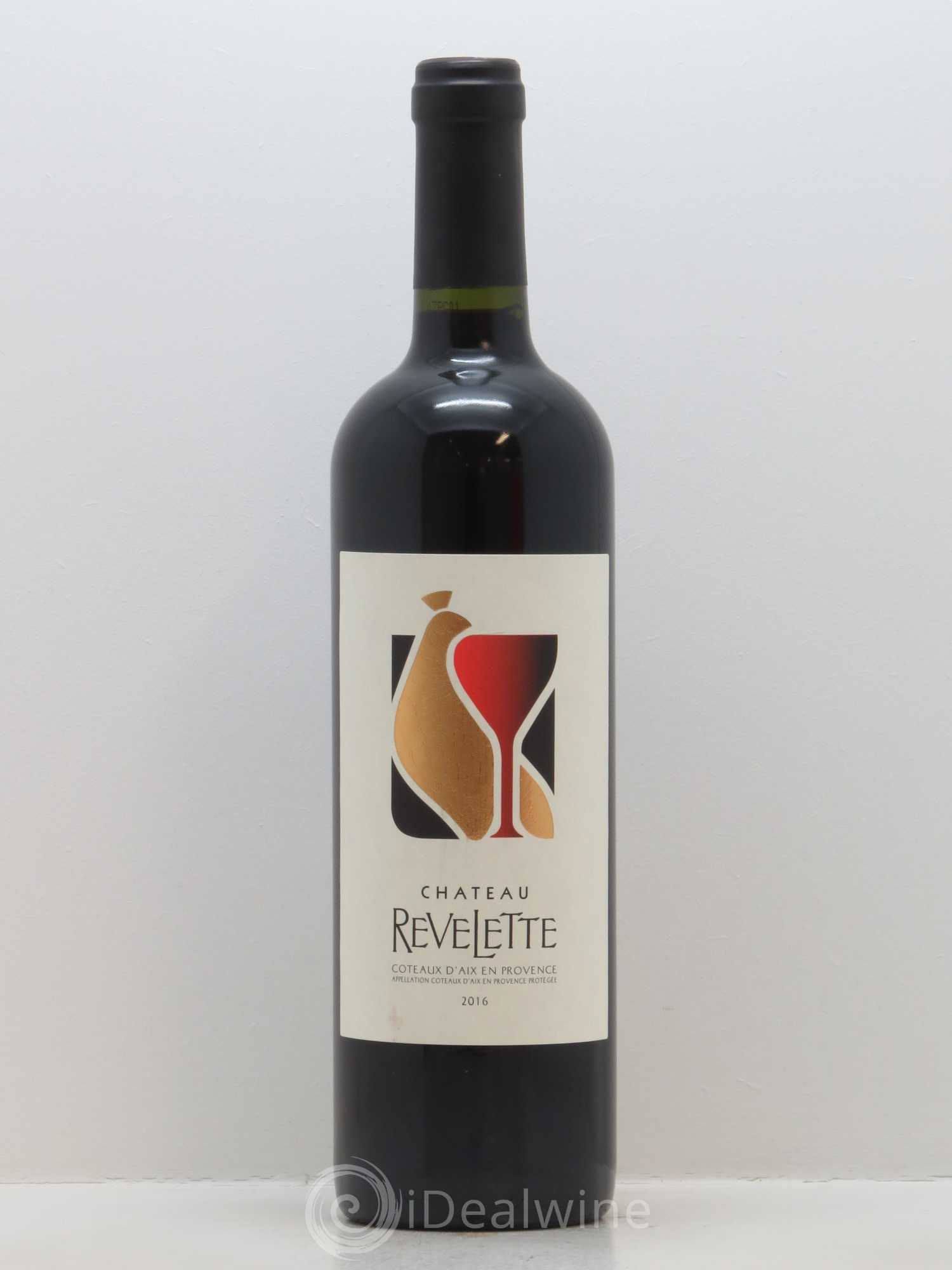 Coteaux d'Aix-en-Provence Château Revelette Sandra & Peter Fischer 2016 - Lot de 1 bouteille - 0