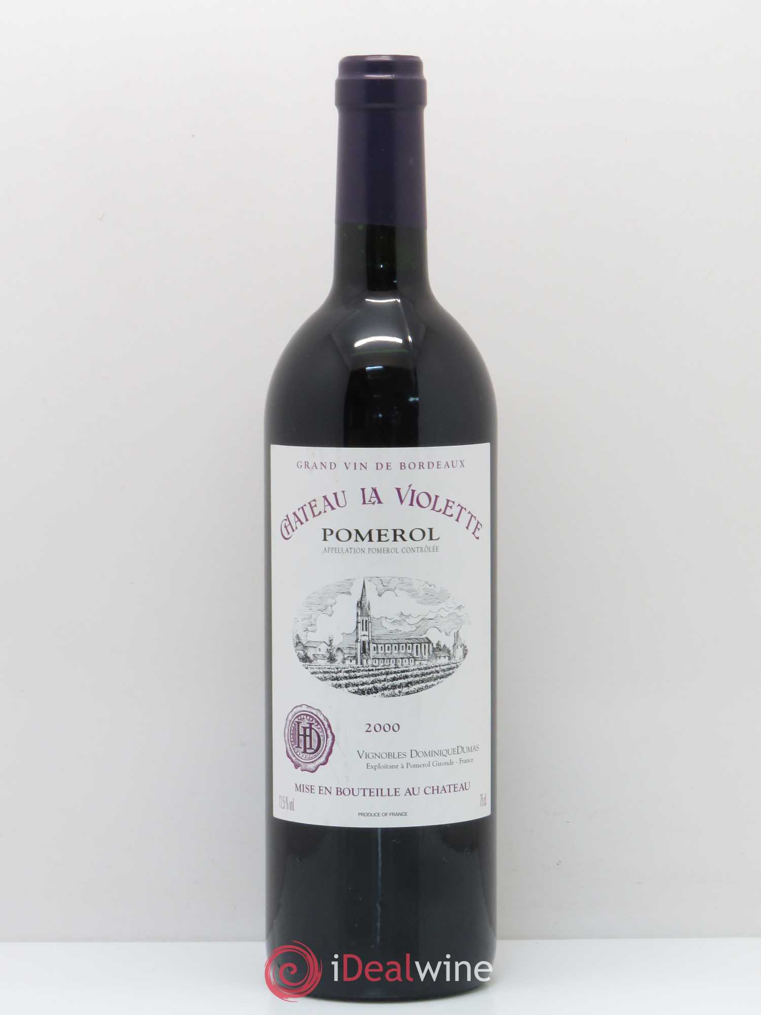 Château la Violette 2000 - Lot de 1 bouteille - 0