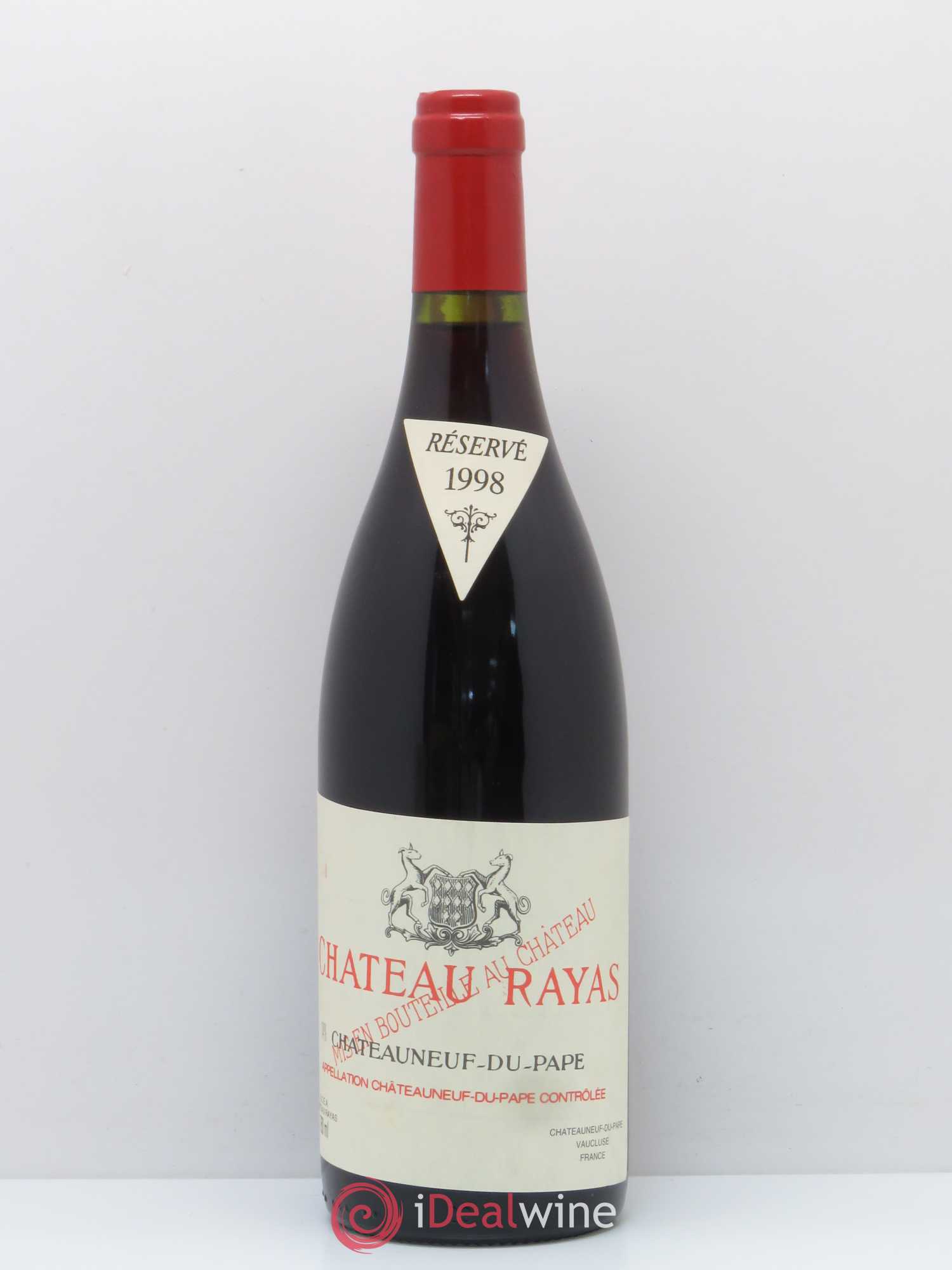 Châteauneuf-du-Pape Château Rayas Emmanuel Reynaud 1998 - Lot de 1 bouteille - 0