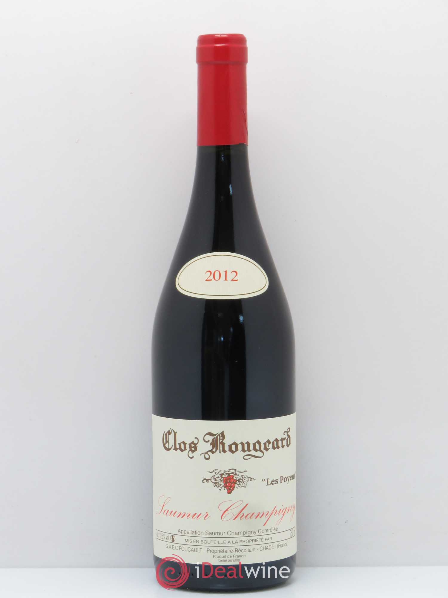 Saumur-Champigny Les Poyeux Clos Rougeard 2012 - Lot de 1 bouteille - 0