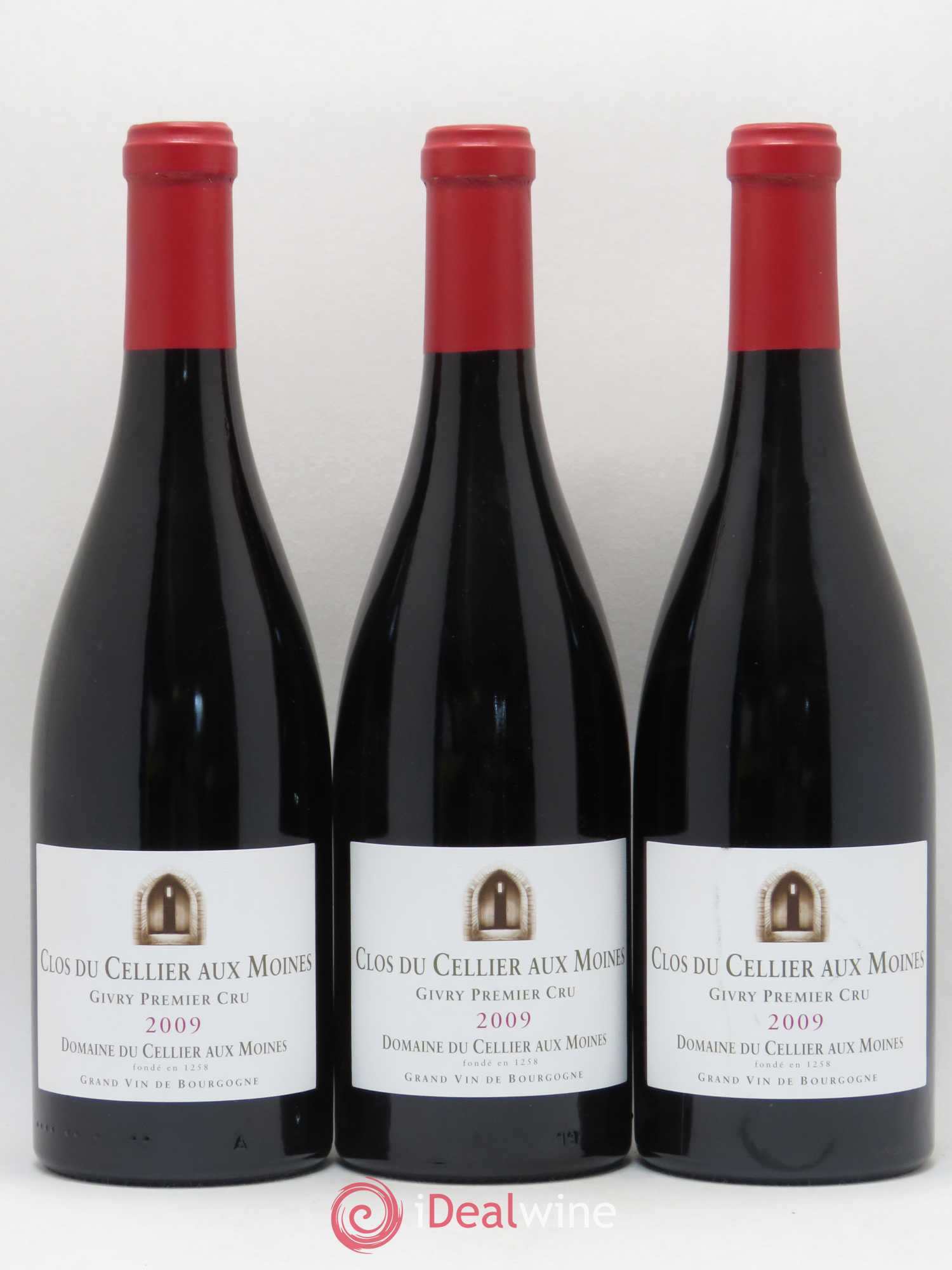 Givry 1er Cru Clos du Cellier Aux Moines Devillars 2009 - Lot de 6 bouteilles - 2