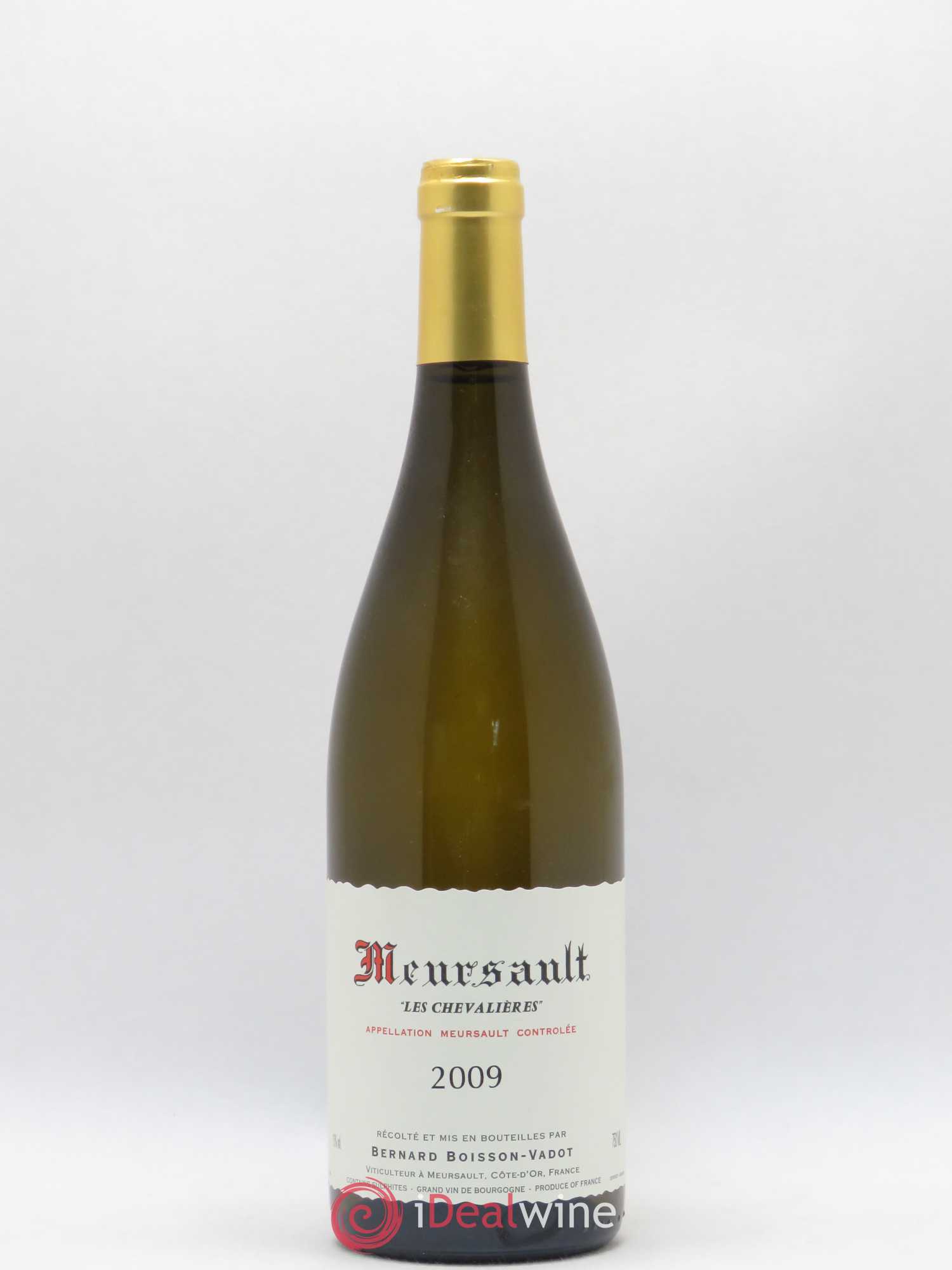 Meursault Les Chevalières Boisson-Vadot (Domaine) 2009 - Lot de 1 bouteille - 0