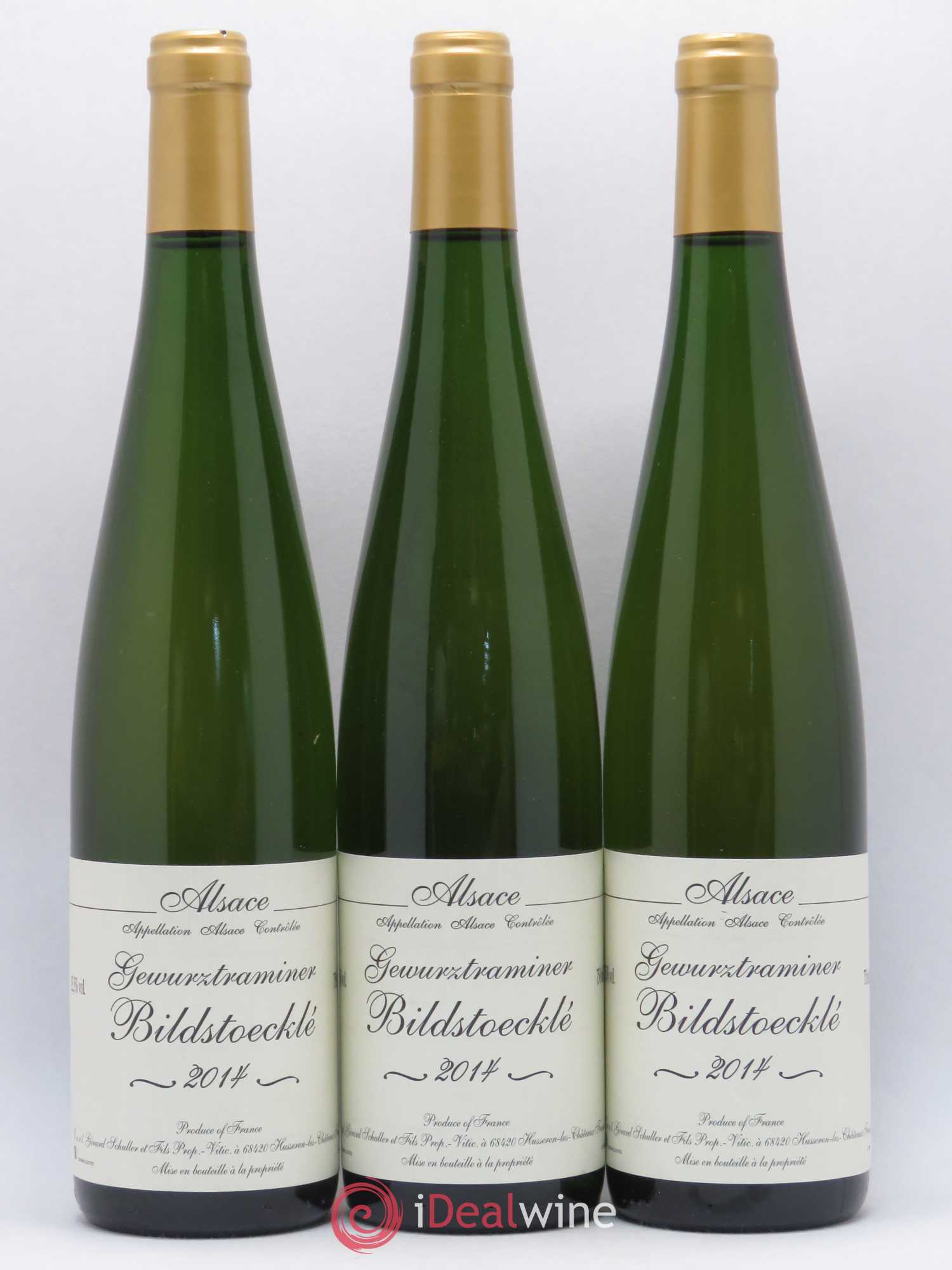 Gewurztraminer Bildstoeckle Gerard Schueller 2014 - Posten von 5 Flaschen - 1