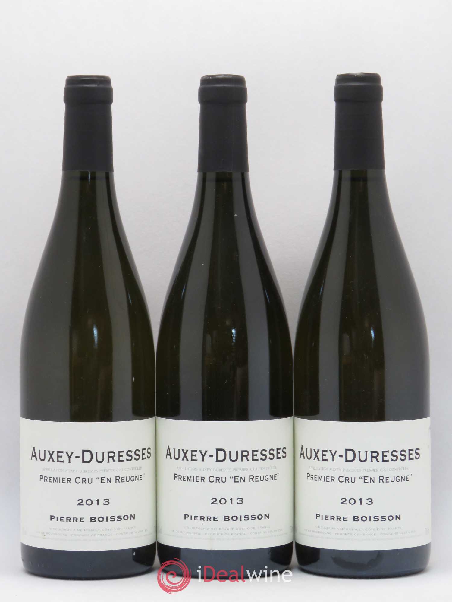 Auxey-Duresses 1er Cru En Reugne Pierre Boisson (Domaine) 2013 - Lot de 3 bouteilles - 0