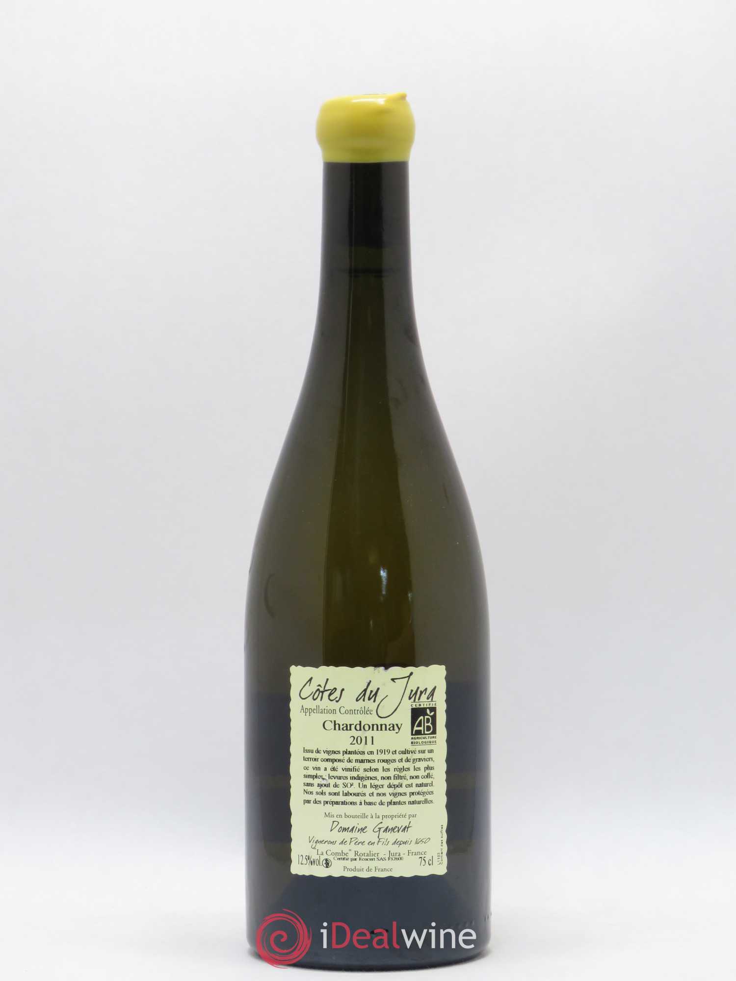 Côtes du Jura Les Grands Teppes Vieilles Vignes Jean-François Ganevat (Domaine) 2011 - Lot de 1 bouteille - 1