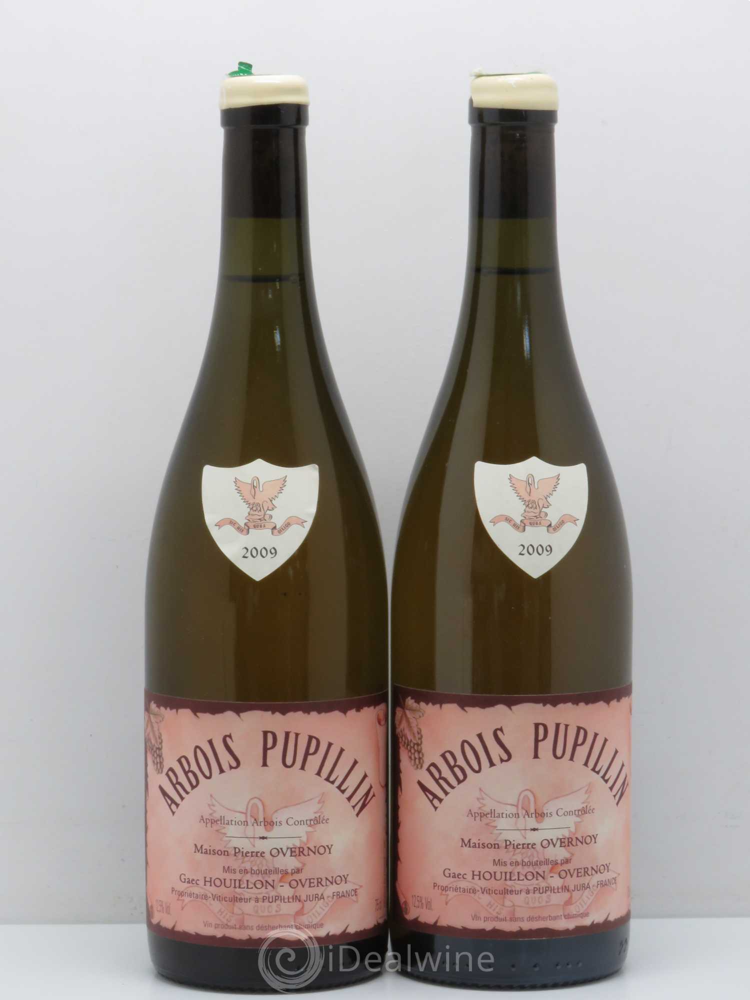 Arbois-Pupillin Savagnin (cire jaune) Overnoy-Houillon (Domaine) Chardonnay 2009 - Lot de 2 bouteilles - 0