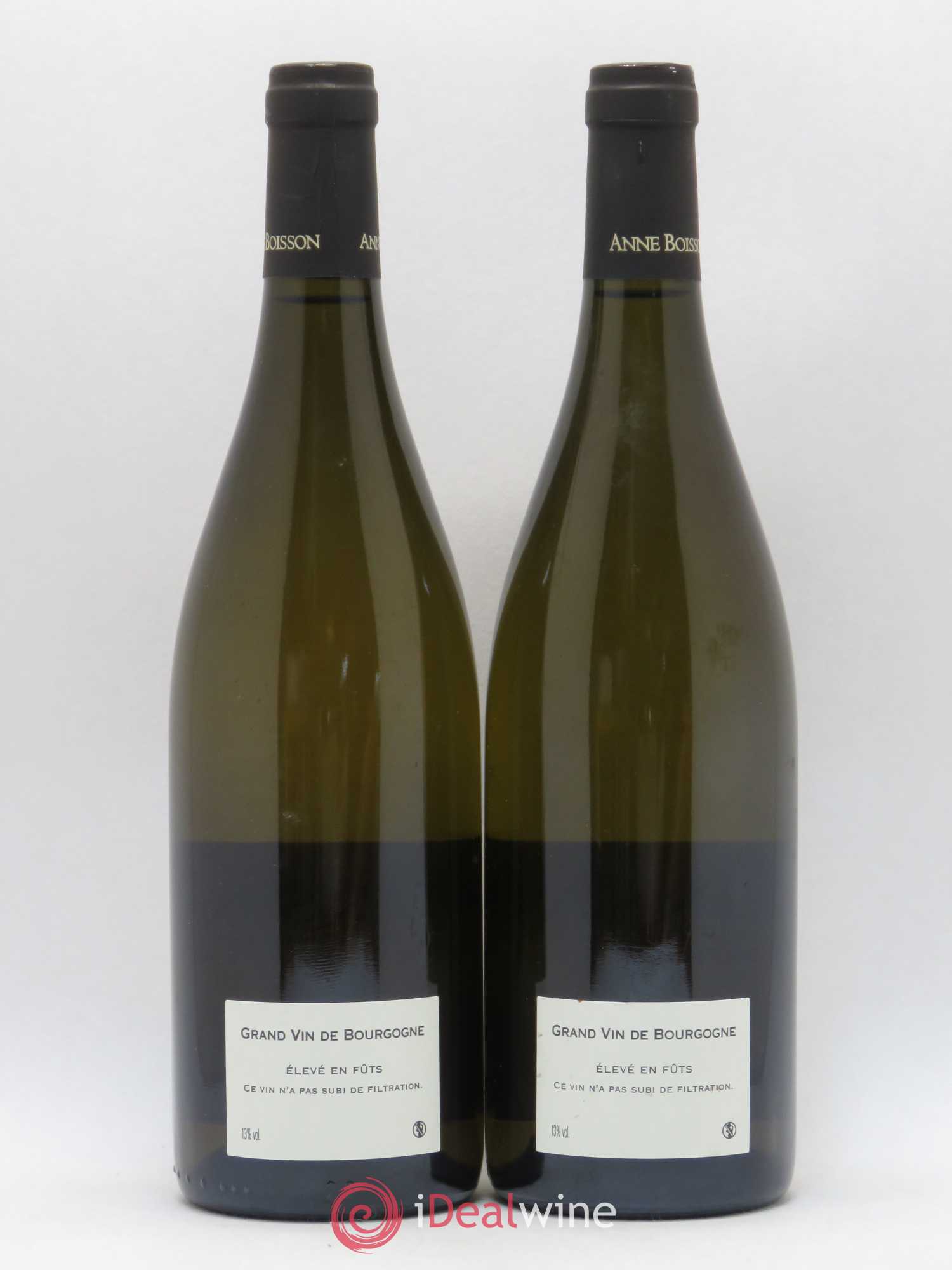 Meursault Sous la Velle Anne Boisson 2010 - Lot de 2 bouteilles - 1