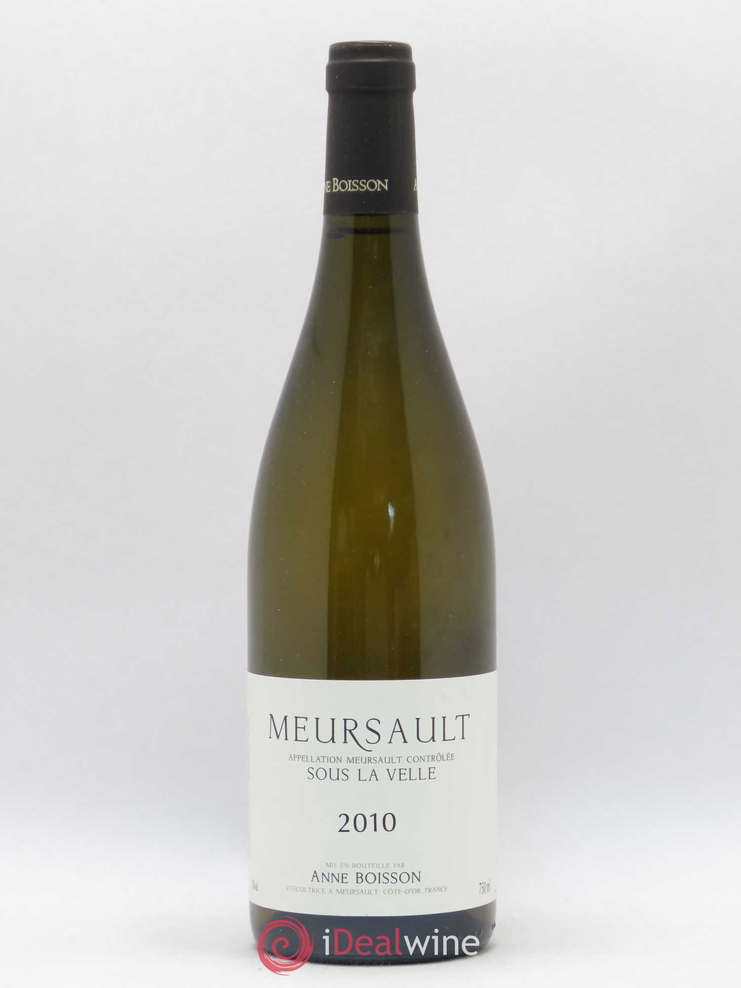 Meursault Sous la Velle Anne Boisson 2010 - Lot de 1 bouteille - 0