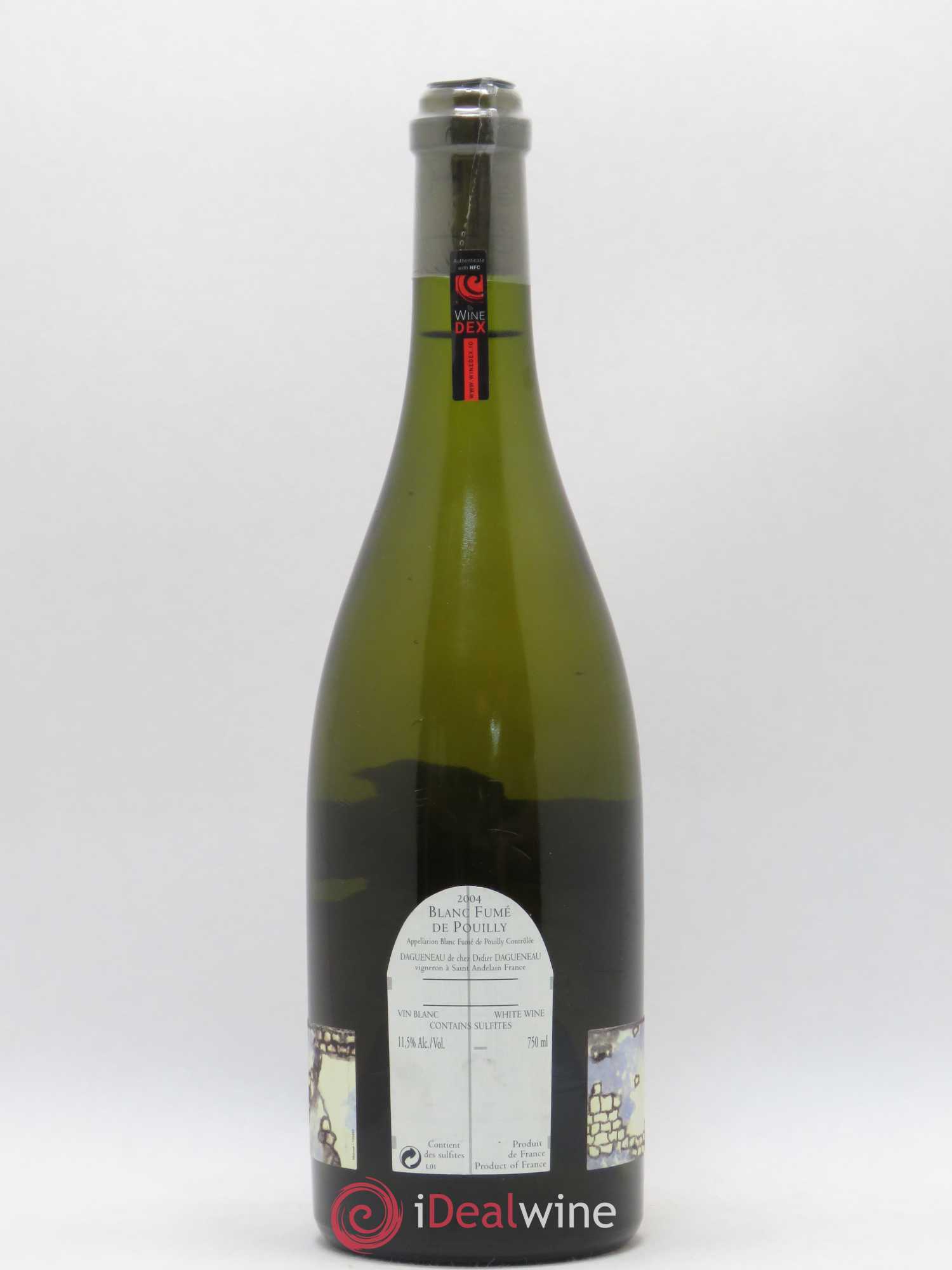Pouilly-Fumé Clos du Calvaire Dagueneau (Domaine Didier - Louis-Benjamin) 2004 - Lot de 1 bouteille - 1