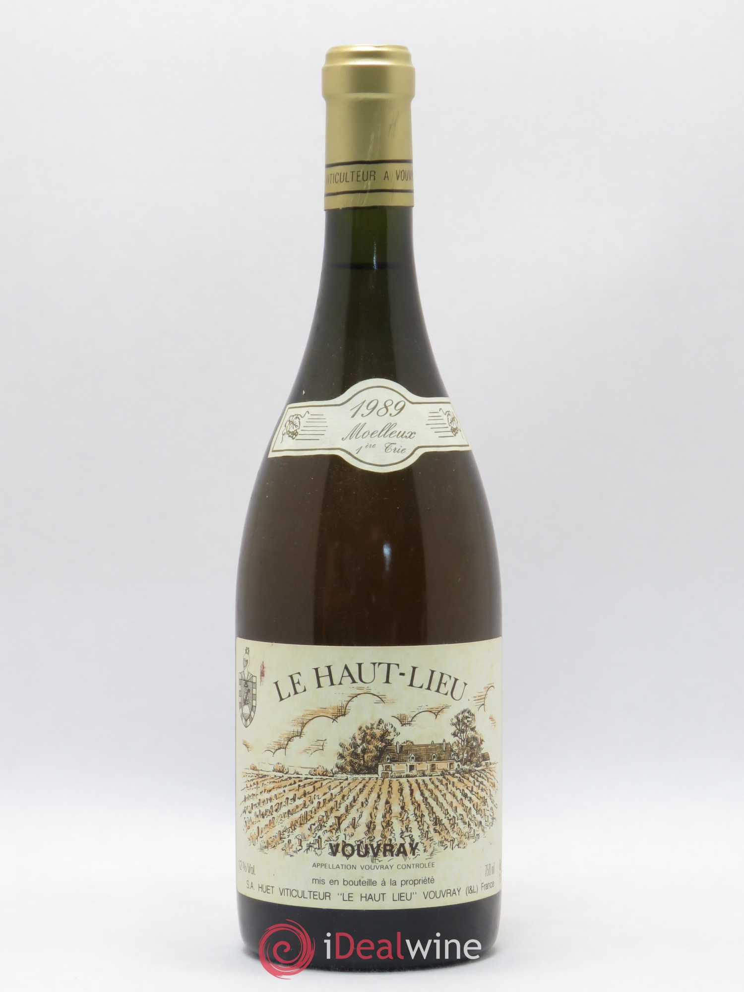 Vouvray Le Haut-Lieu Moelleux 1ère Trie Domaine Huet 1989 - Lotto di 1 bottiglia - 0