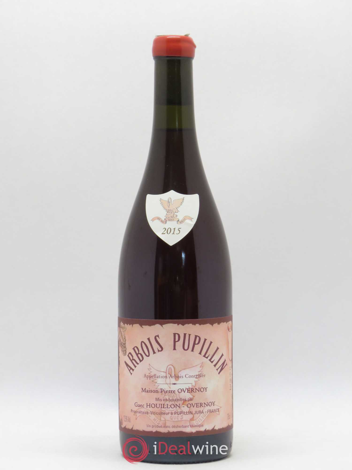 Arbois-Pupillin Poulsard (cire rouge) Overnoy-Houillon (Domaine) 2015 - Lot de 1 bouteille - 0