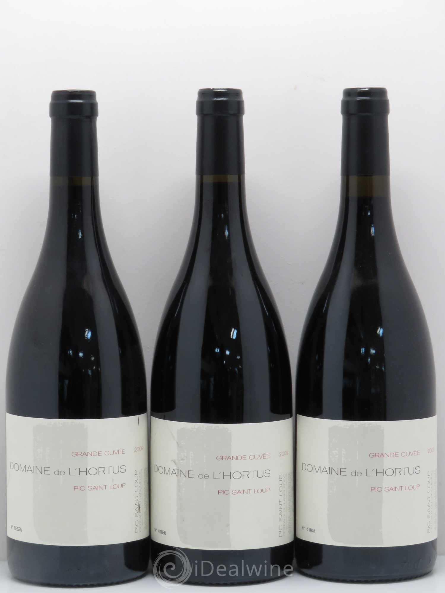 Pic Saint-Loup Domaine de L'Hortus Grande Cuvée Famille Orliac 2009 - Lot de 3 bouteilles - 0