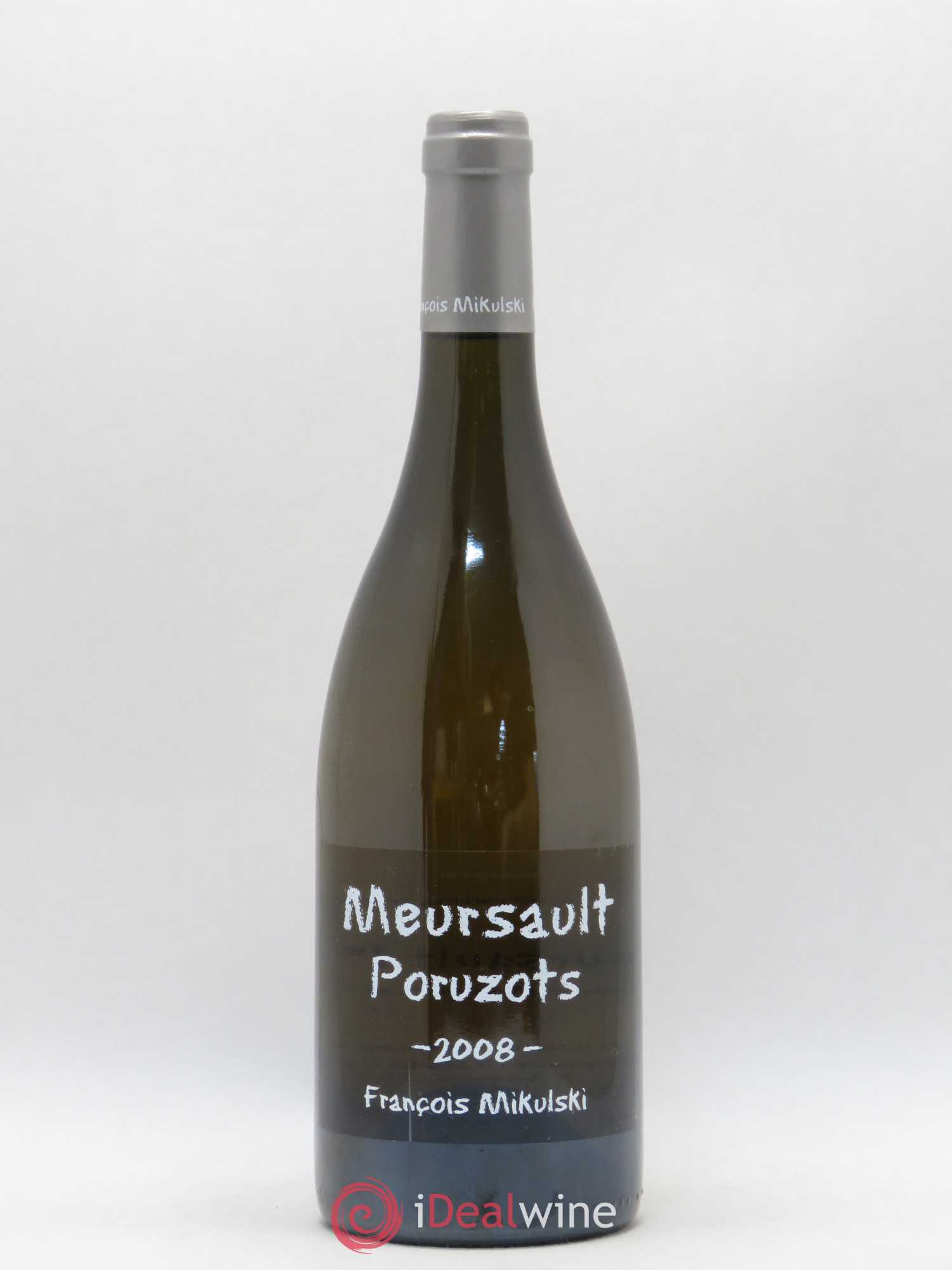 Meursault 1er Cru Poruzots François Mikulski 2008 - Lot de 1 bouteille - 0
