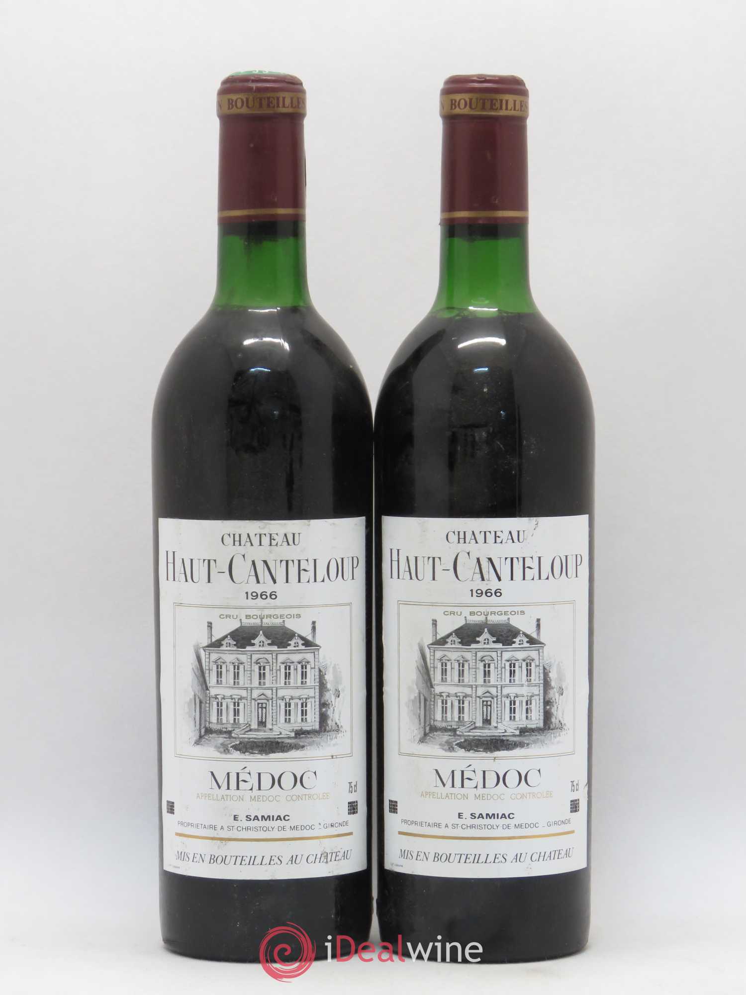 Médoc 1966 - Posten von 2 Flaschen - 0
