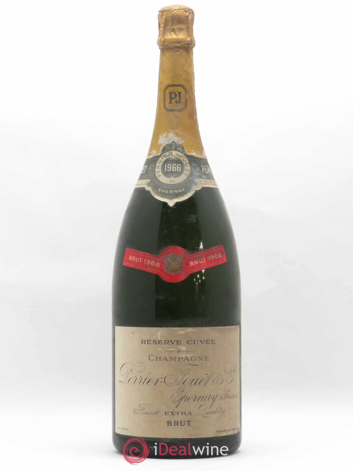 Champagne Perrier Jouet Reserve Cuvée Extra Brut 1966 - Posten von 1 Magnum - 0