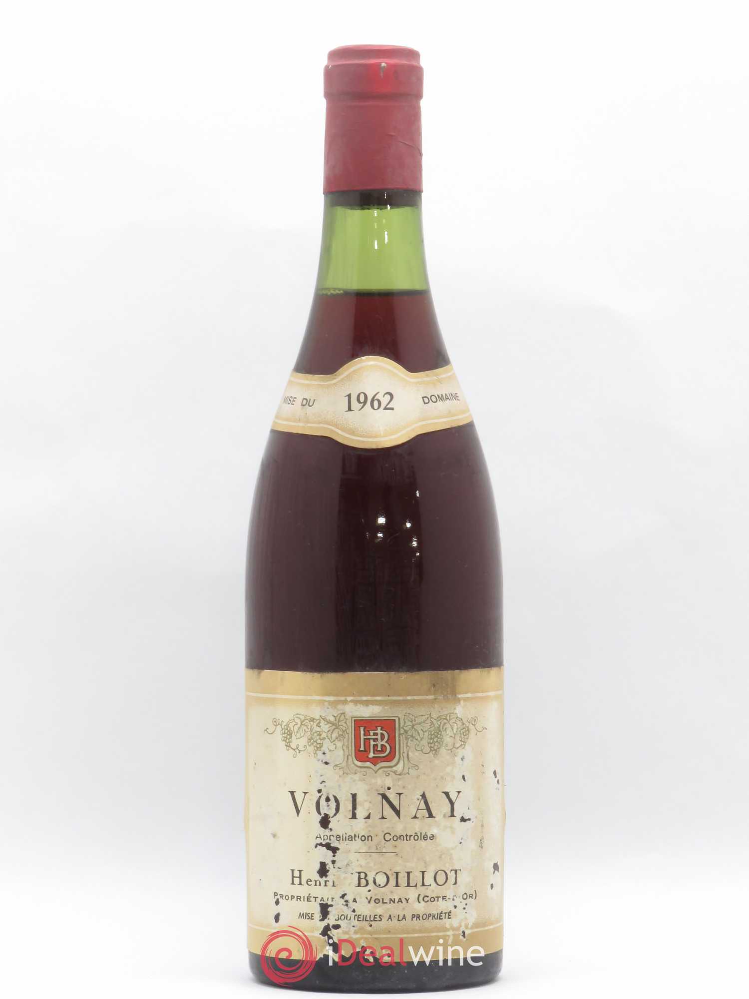 Volnay Henri Boillot (Domaine) 1962 - Lot de 1 bouteille - 0