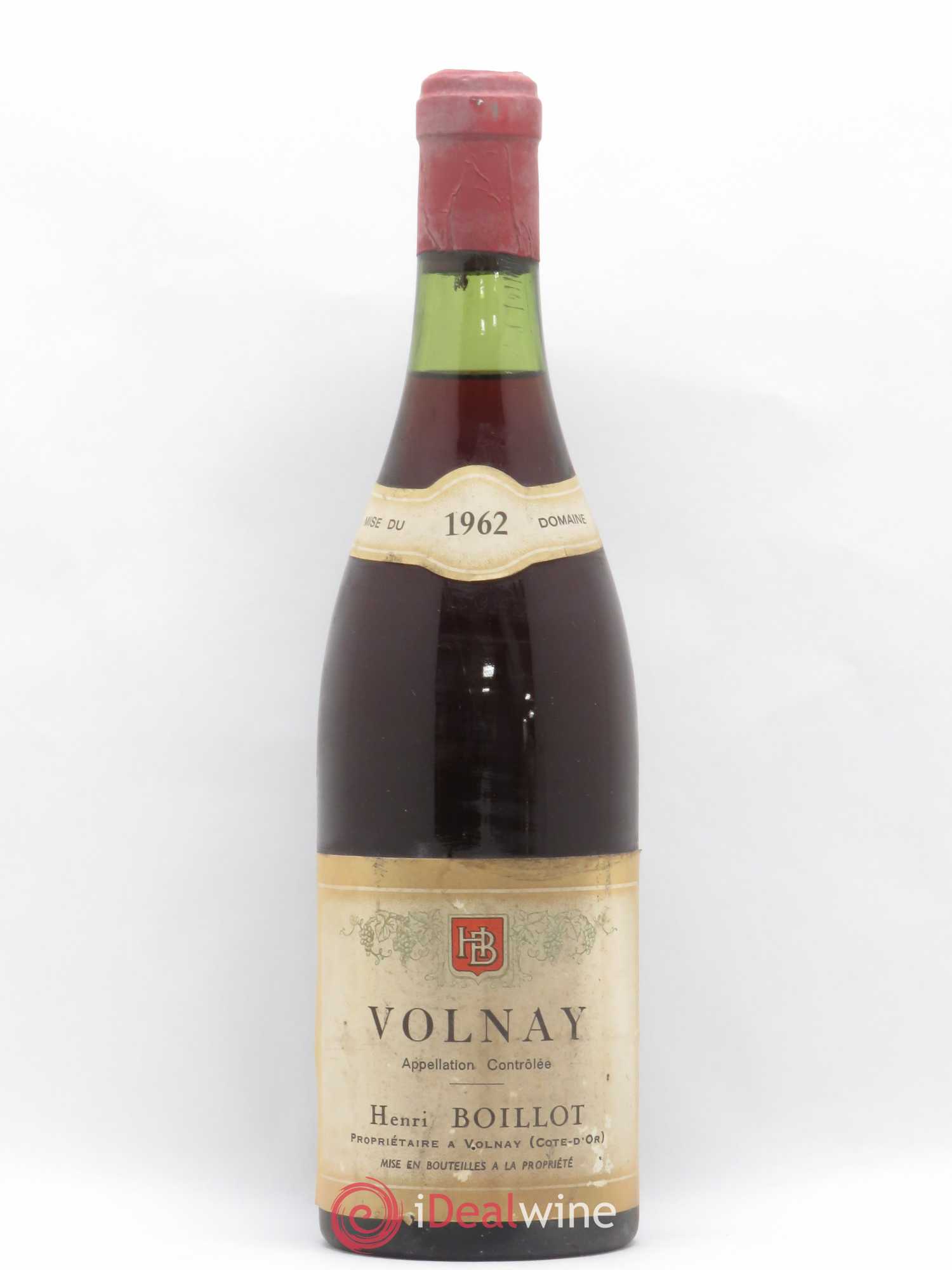 Volnay Henri Boillot (Domaine) 1962 - Lot de 1 bouteille - 0