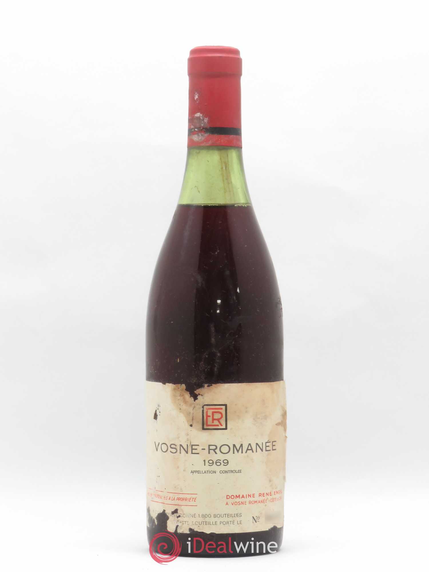 Vosne-Romanée Domaine René Engel - Domaine Eugénie 1969 - Lot de 1 bouteille - 0