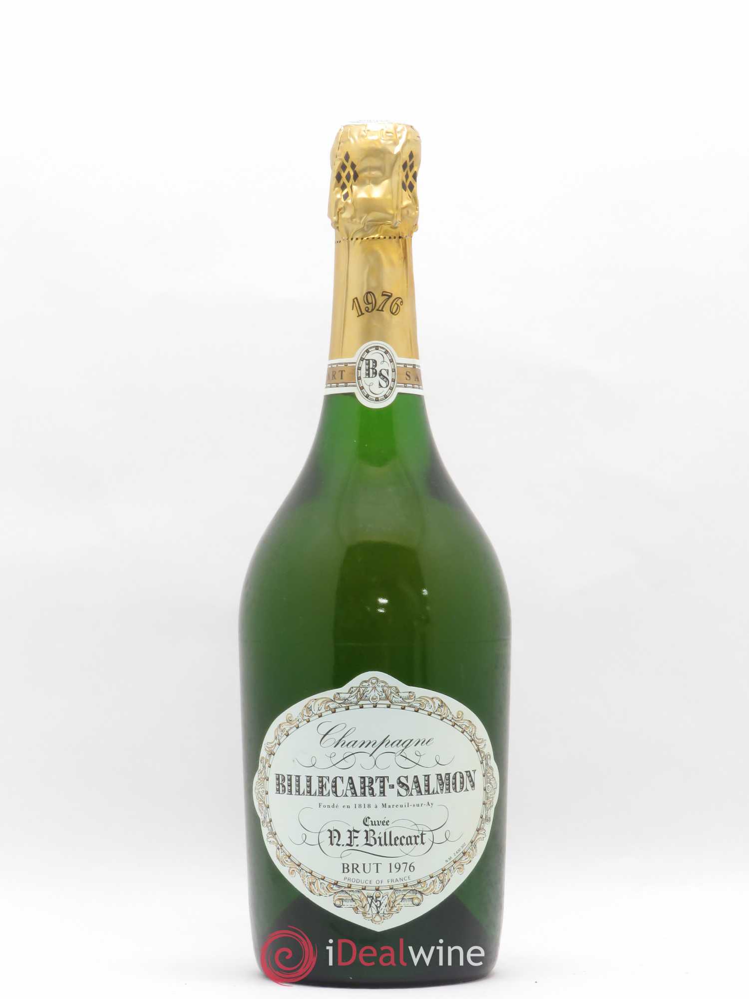 Brut Nicolas François Billecart Billecart-Salmon 1976 - Lot de 1 bouteille - 0