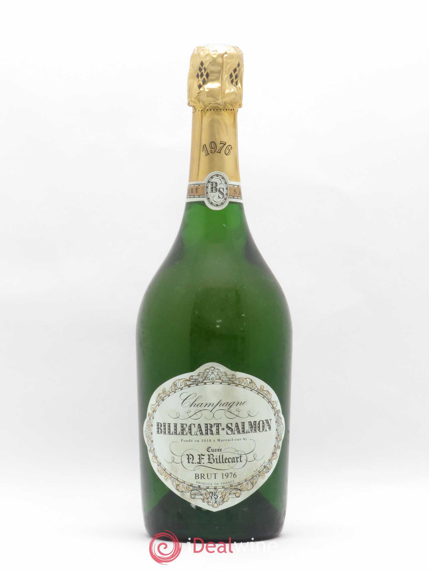 Brut Nicolas François Billecart Billecart-Salmon 1976 - Lot de 1 bouteille - 0