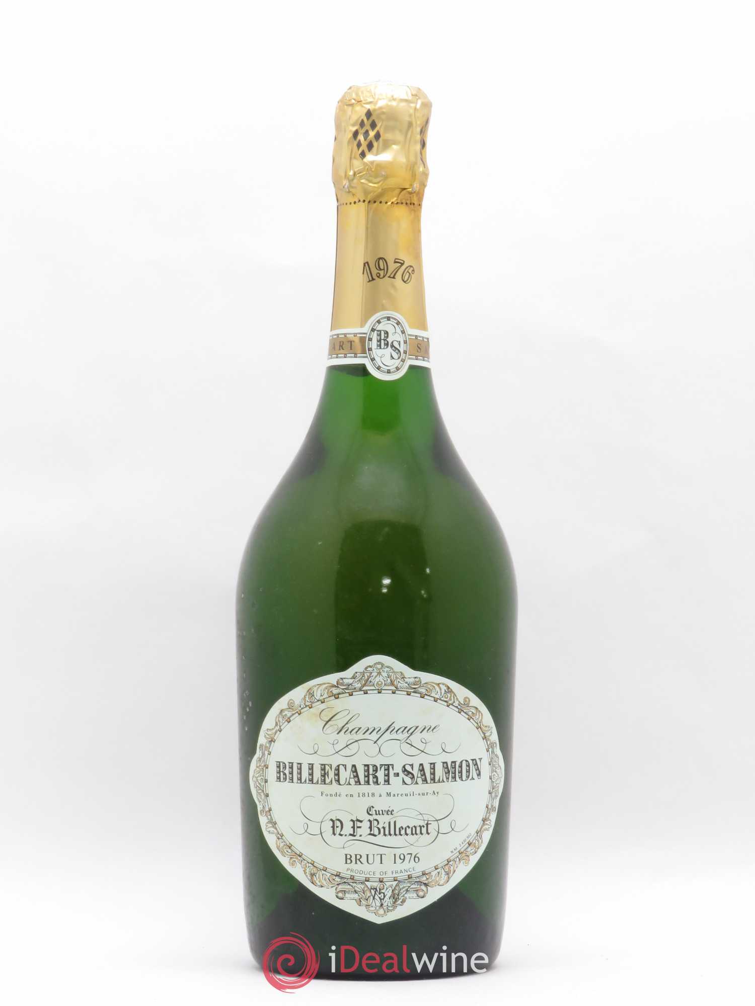 Brut Nicolas François Billecart Billecart-Salmon 1976 - Lot de 1 bouteille - 0